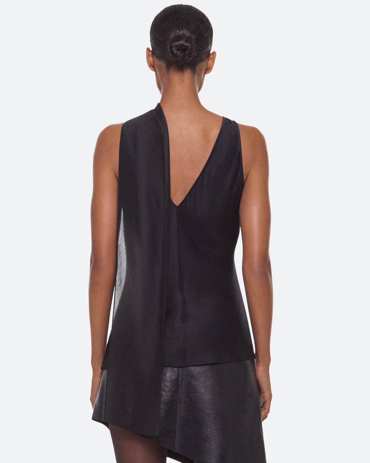 Asymmetric Scarf Top
