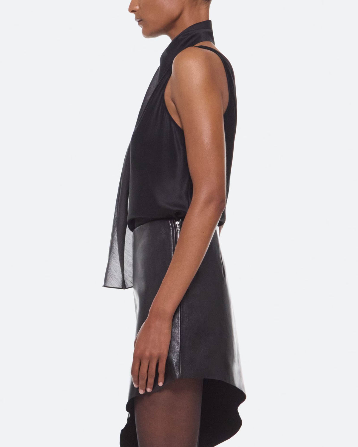 Asymmetric Scarf Top