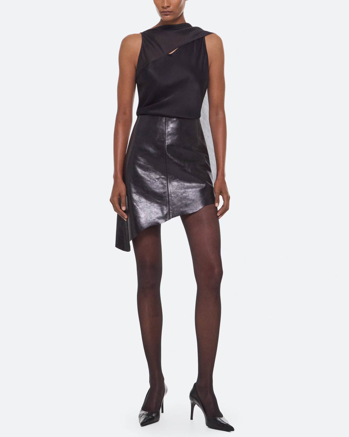 Asymmetric Scarf Top