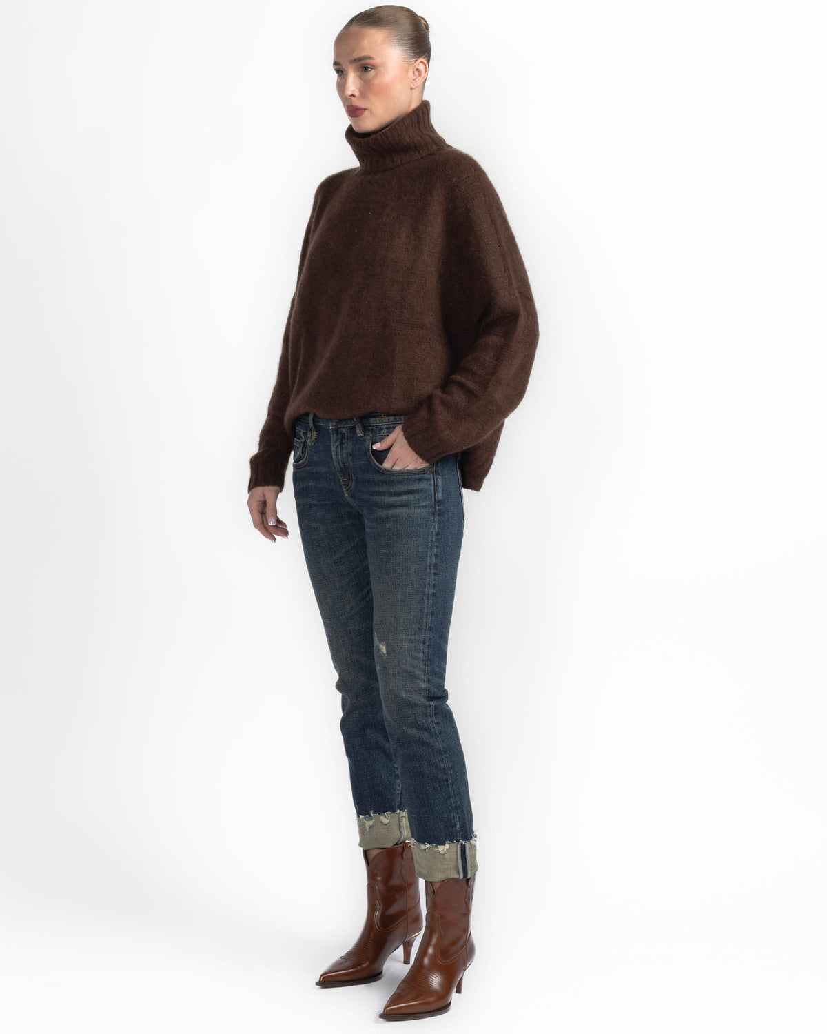 Cuff Boy Straight Jean