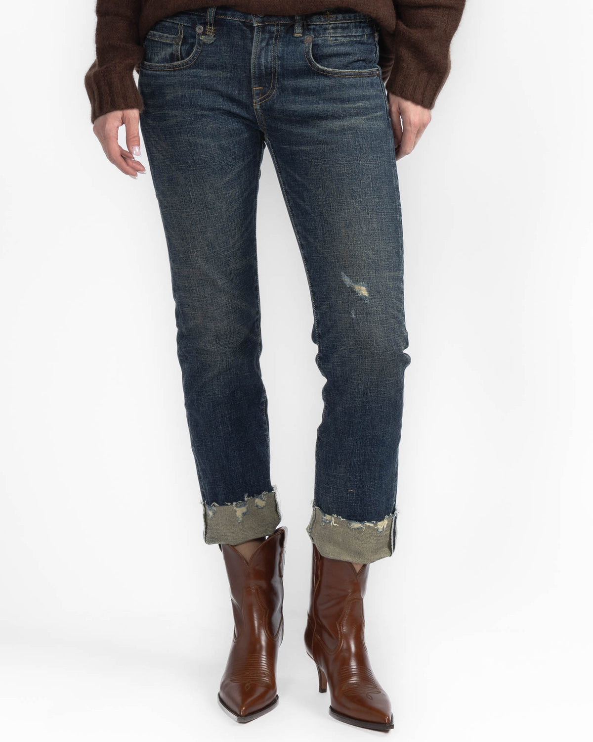 Cuff Boy Straight Jean