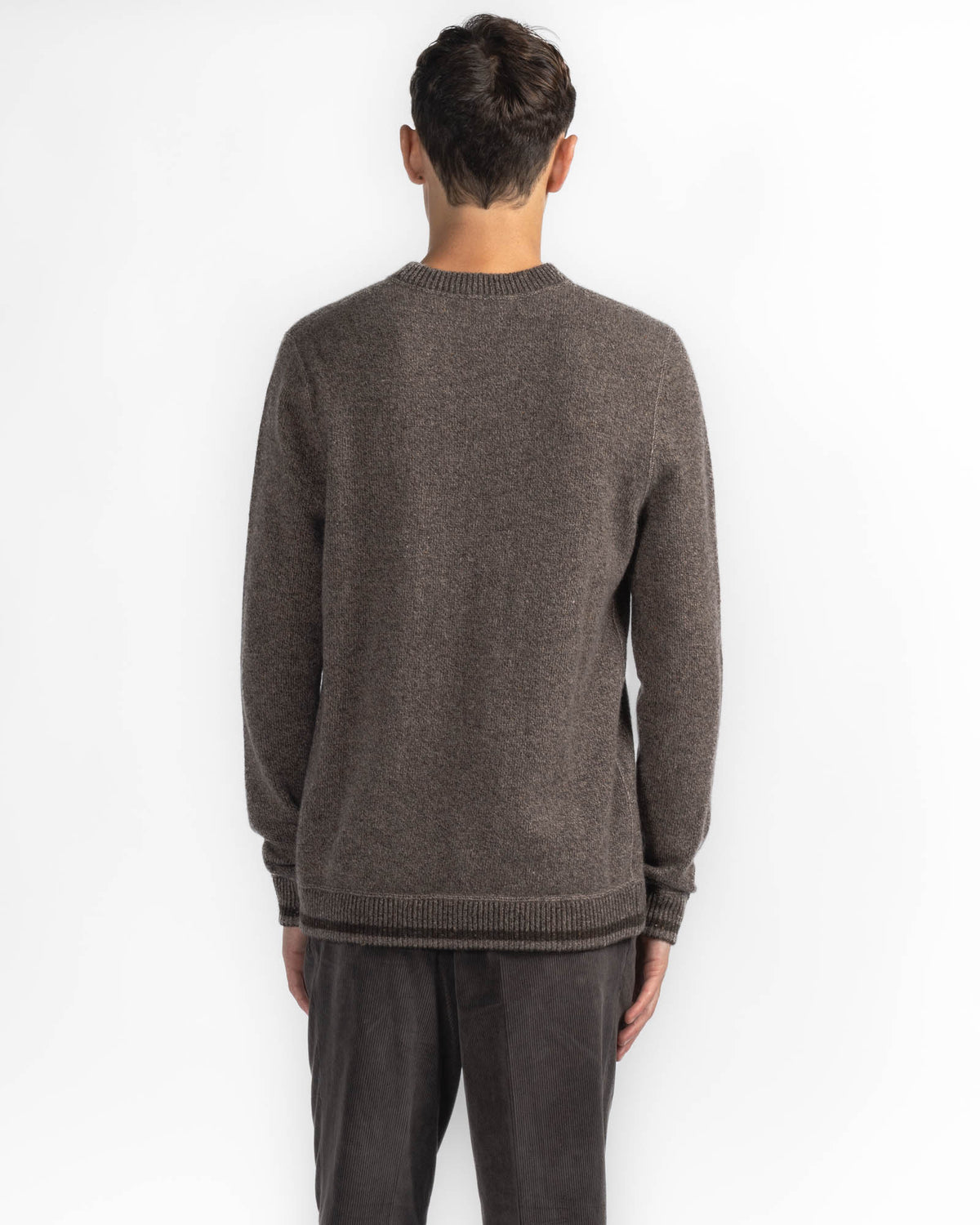 Reverse Stripe Crewneck