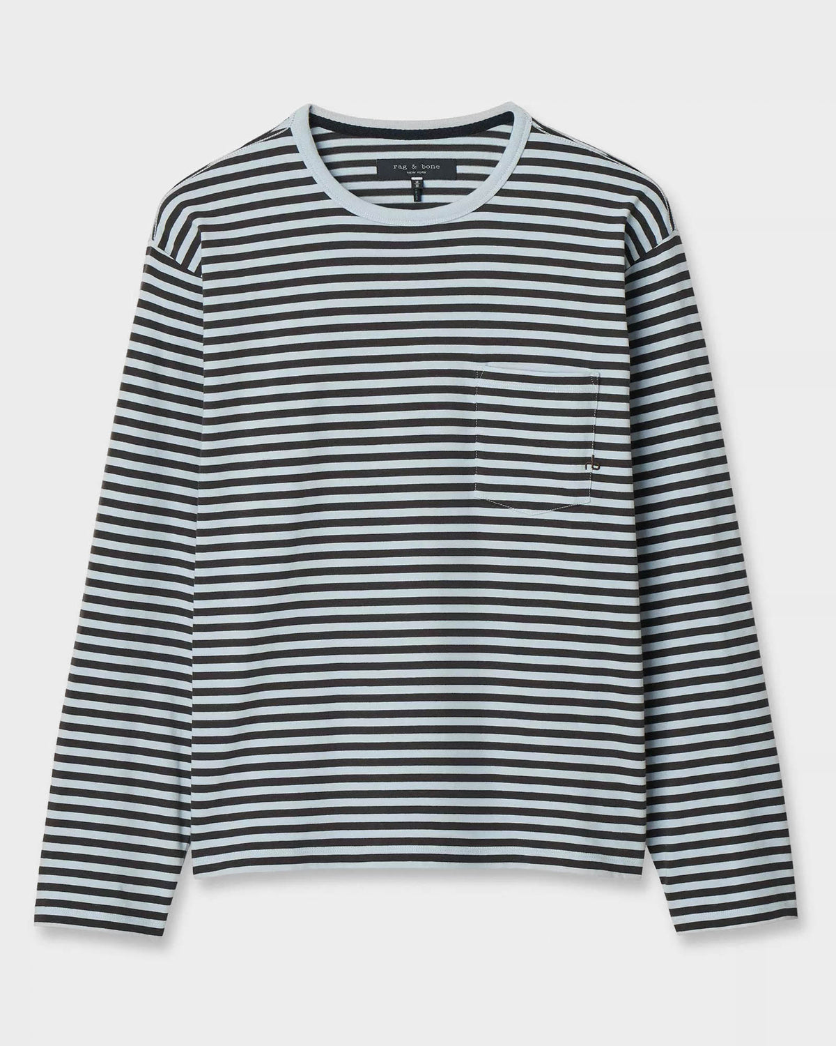 Rag & Bone Boxy Stripe Long Sleeve