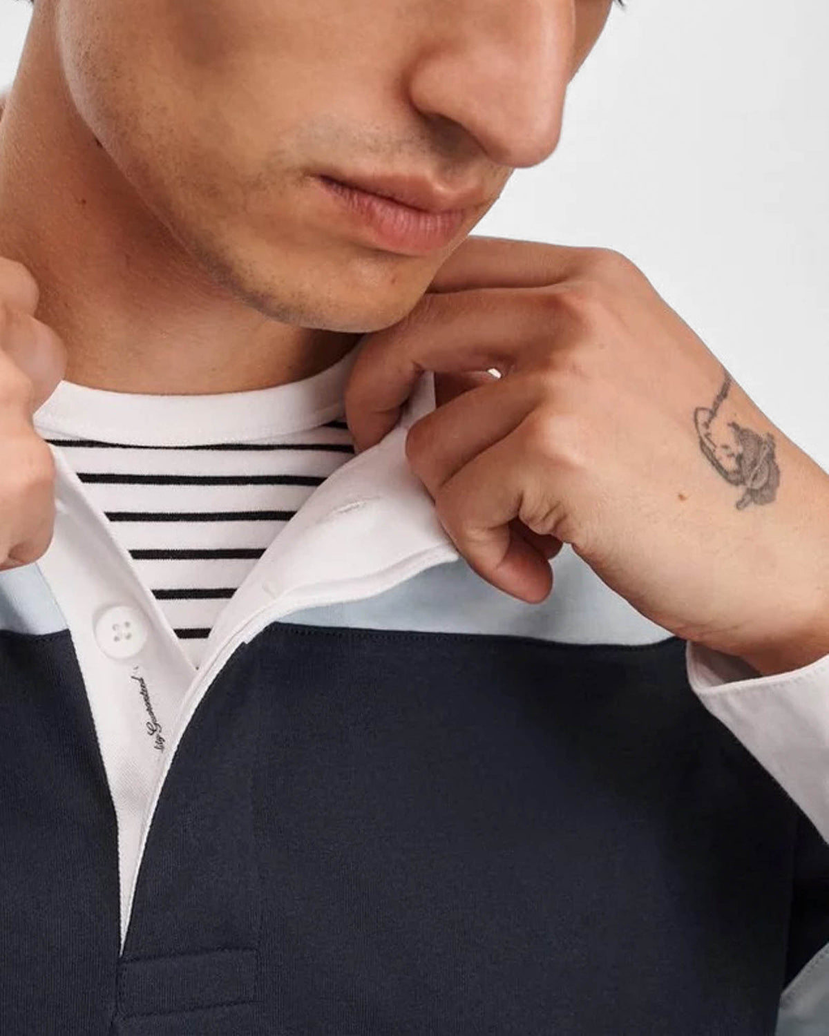 Stripe Rugby Long Sleeve