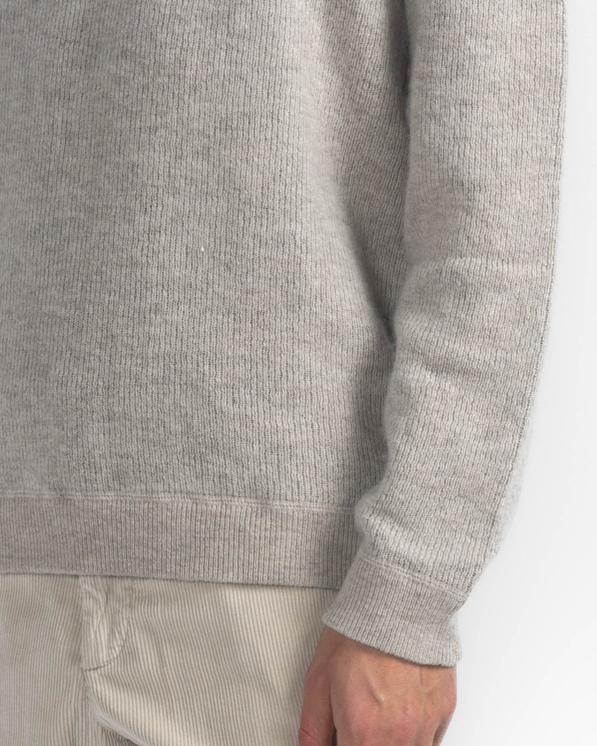 Reverse Stitch Crewneck
