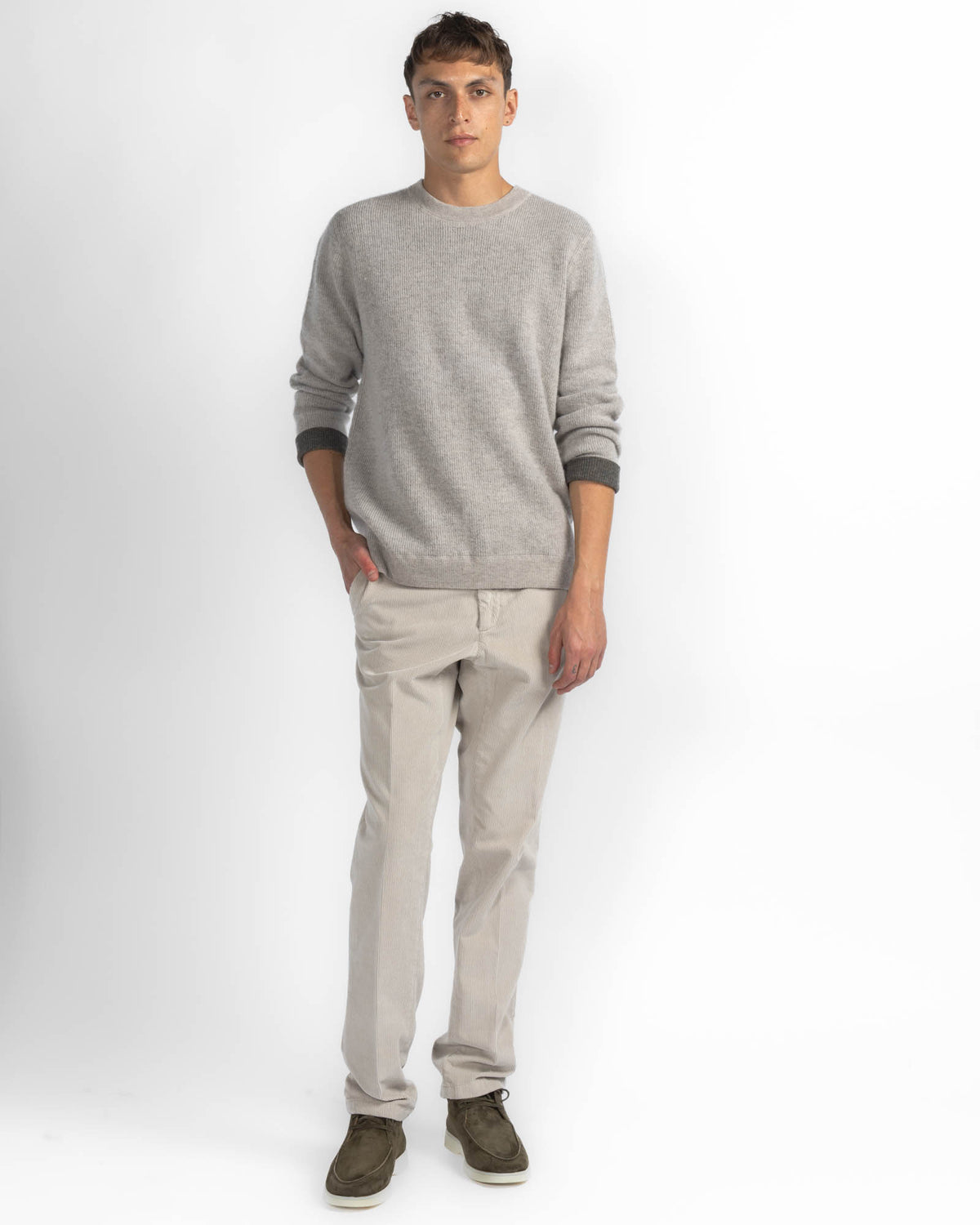 Reverse Stitch Crewneck