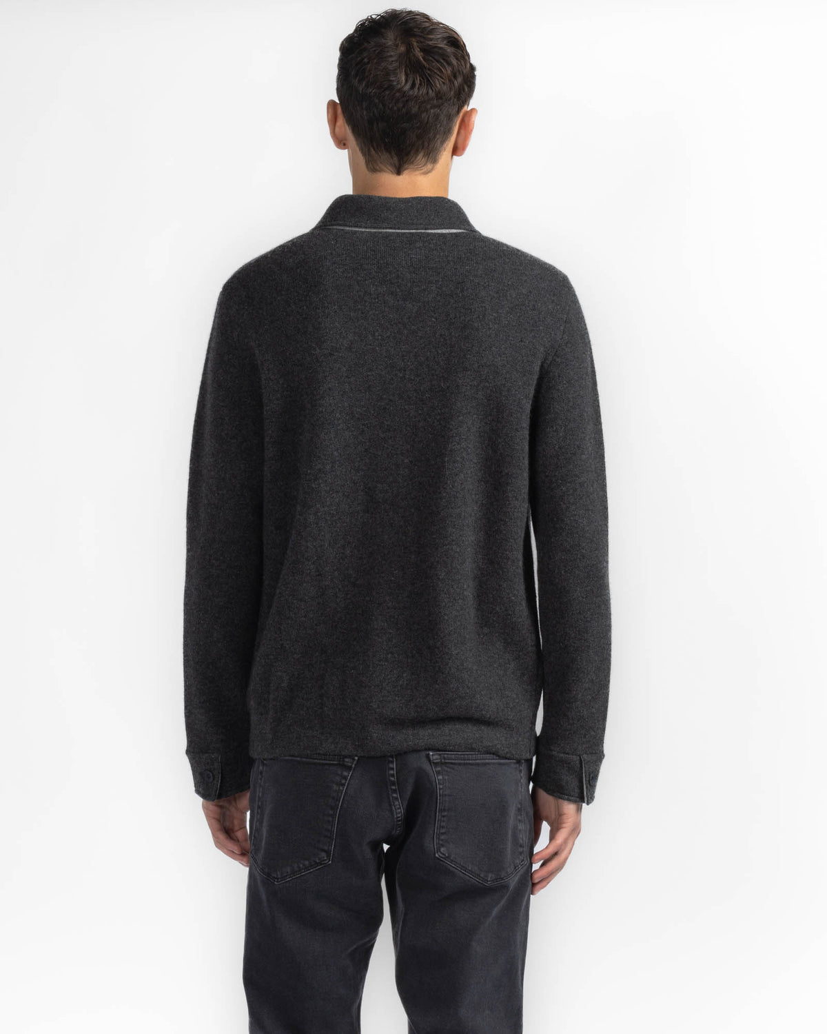 Zip Up Shacket