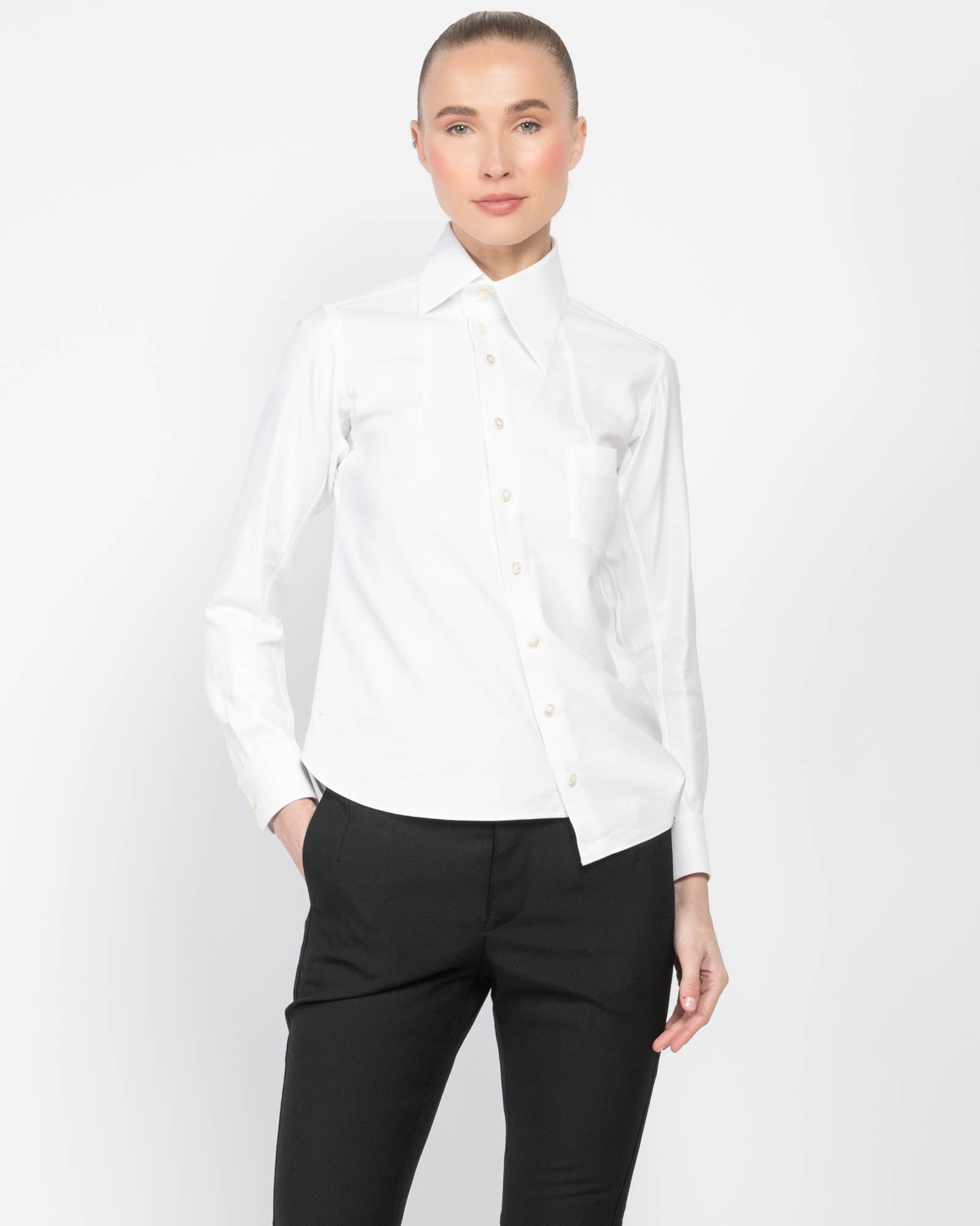 Chemise asymétrique