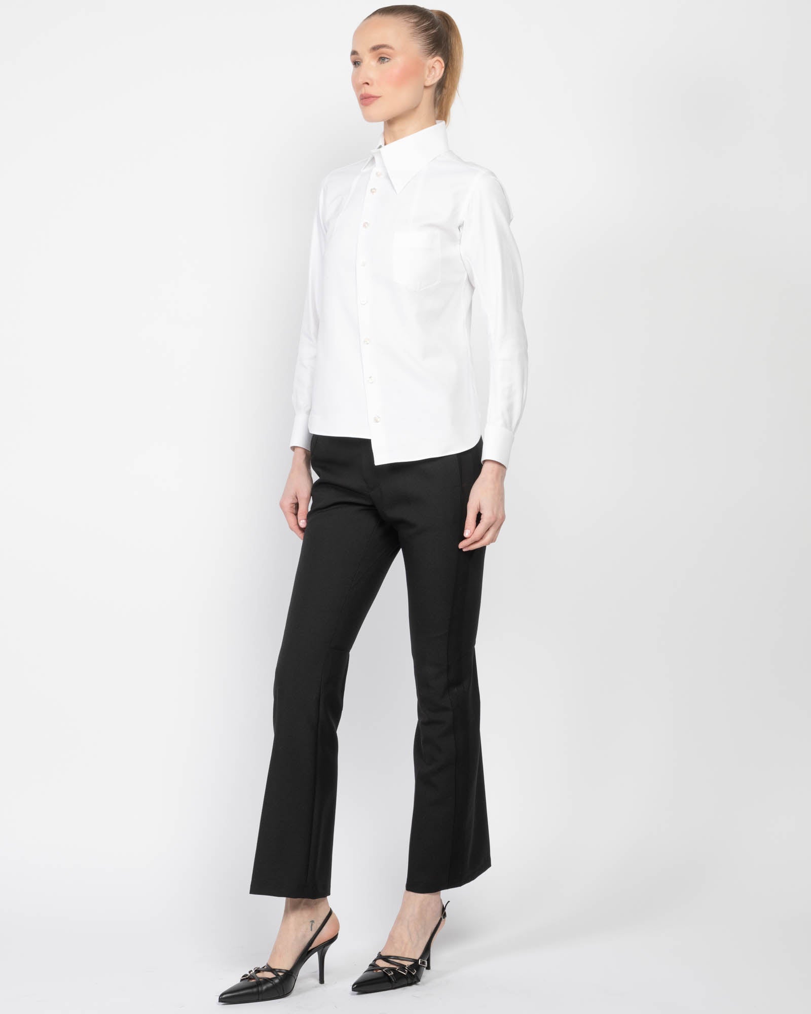 Chemise asymétrique