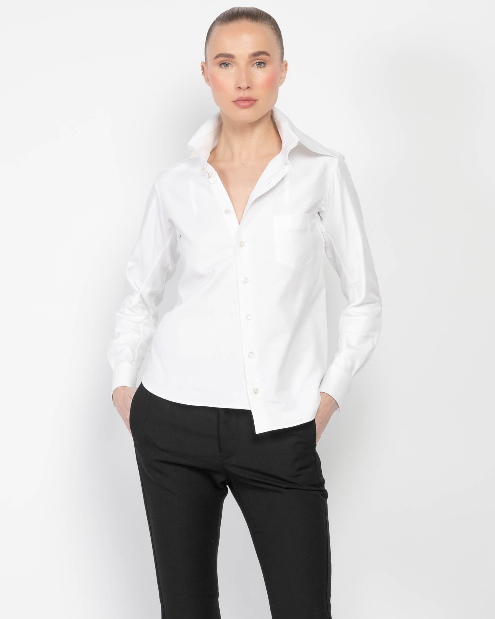 Chemise asymétrique