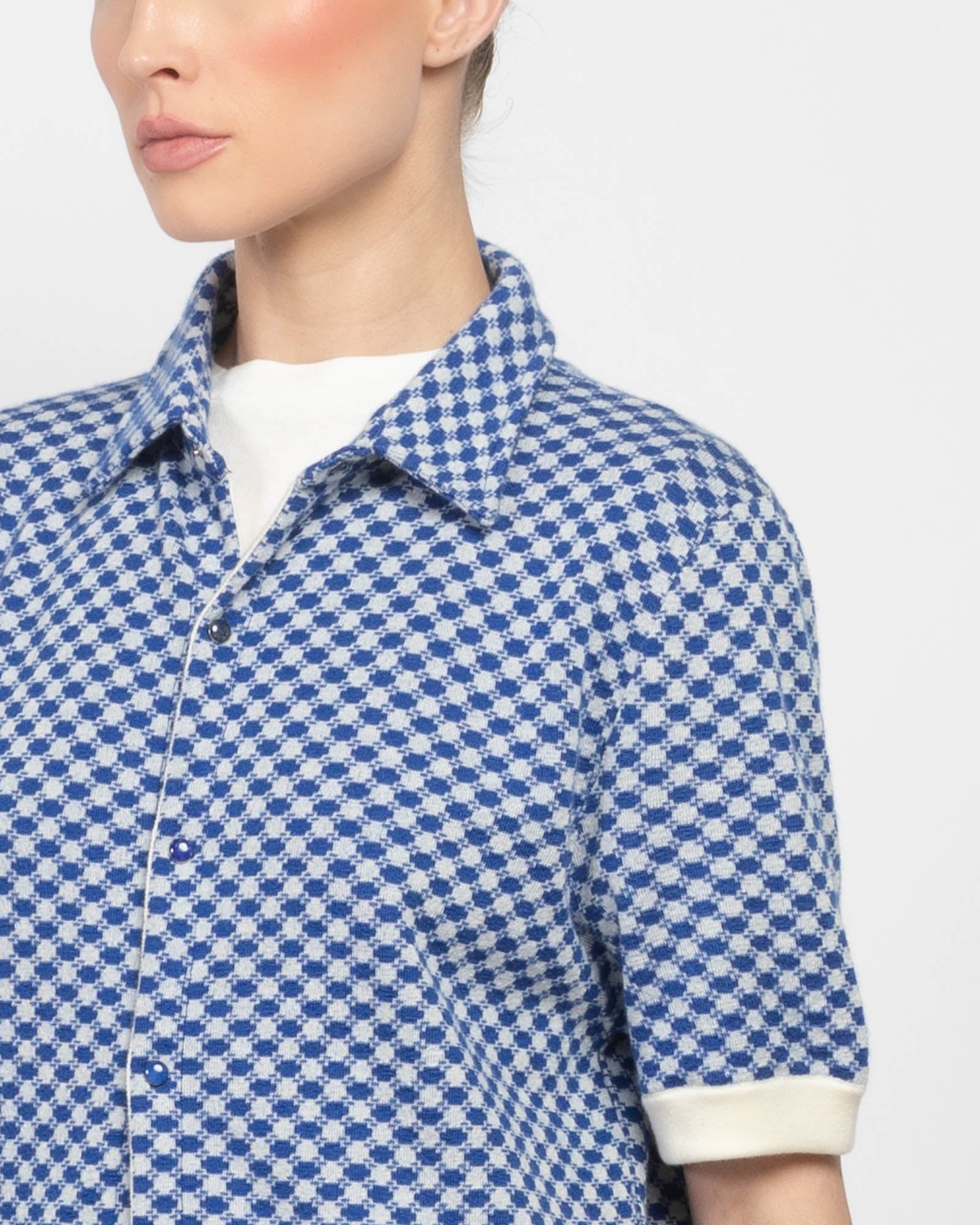 Dot Knit Boat Shirt