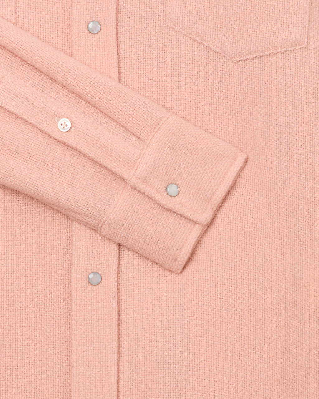 Peach Cashmere Shirt
