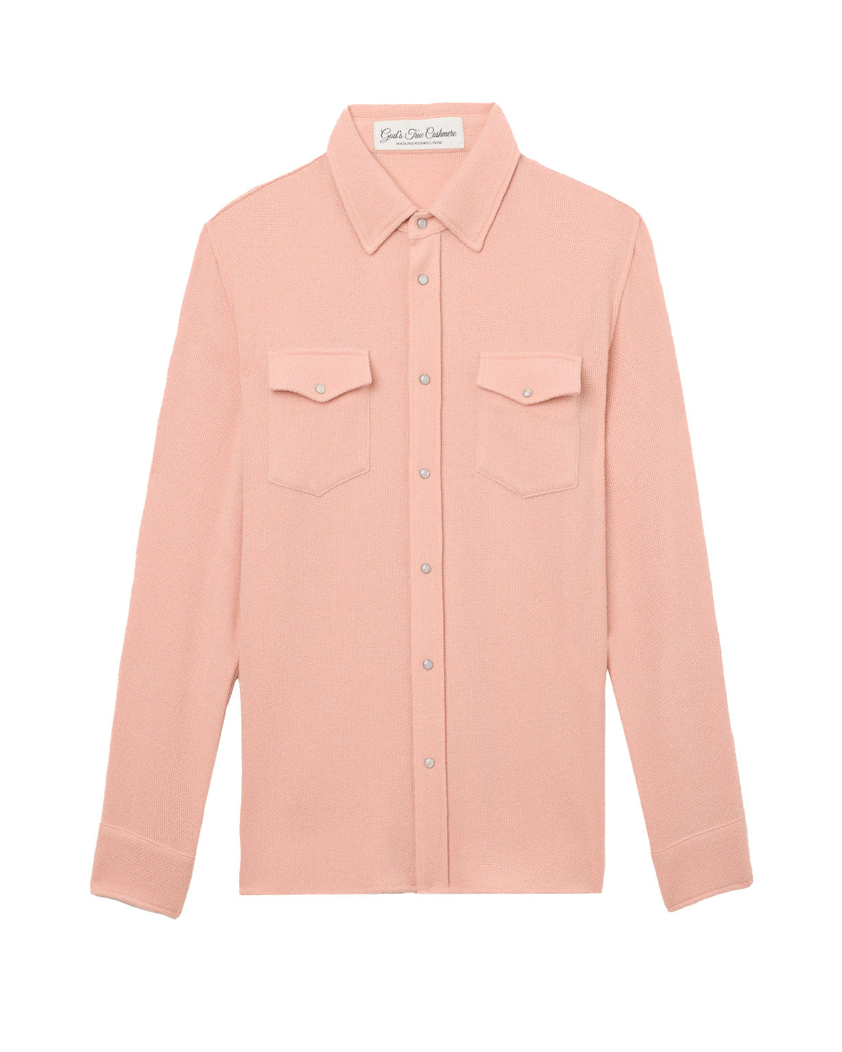 Peach Cashmere Shirt