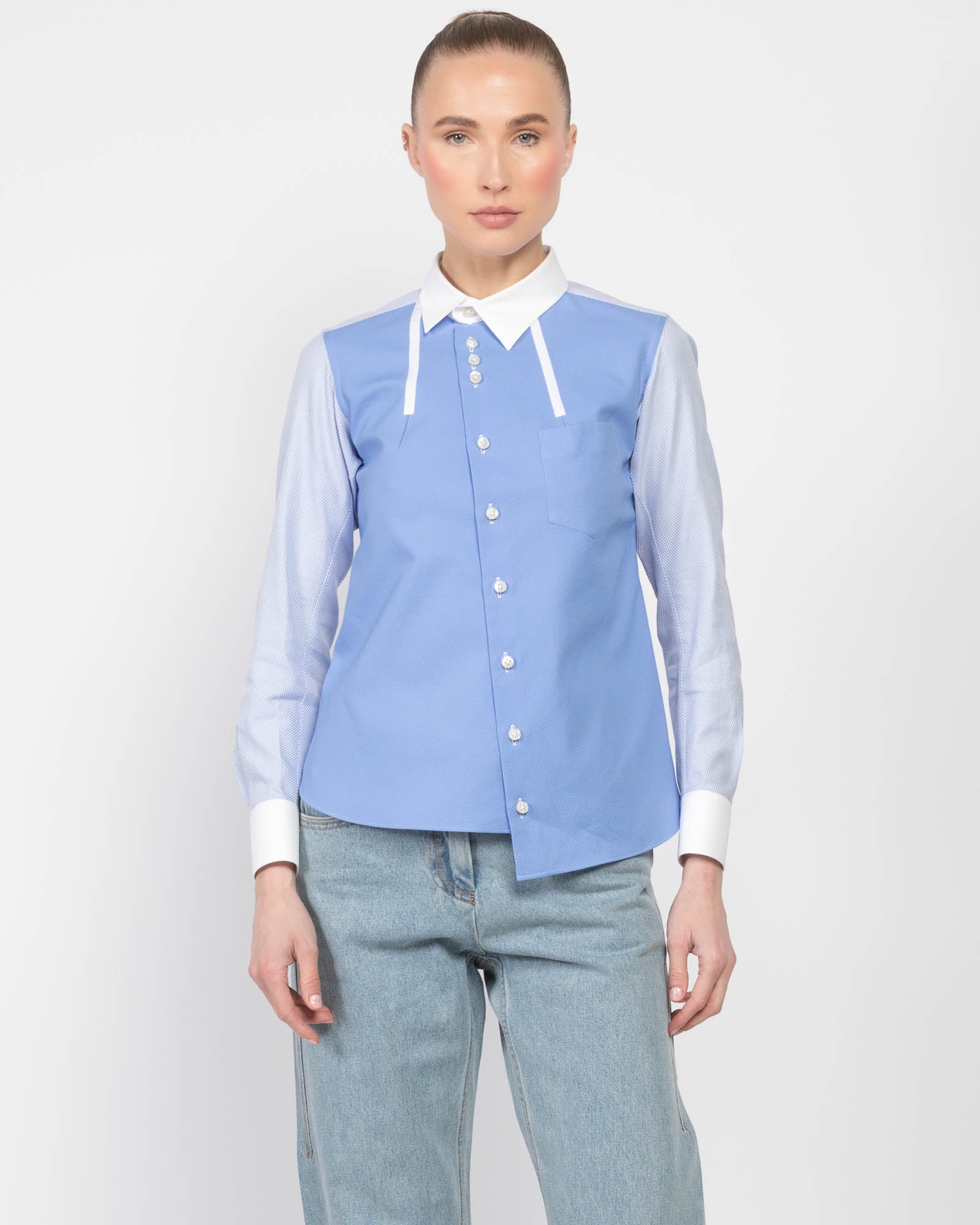 Chemise asymétrique