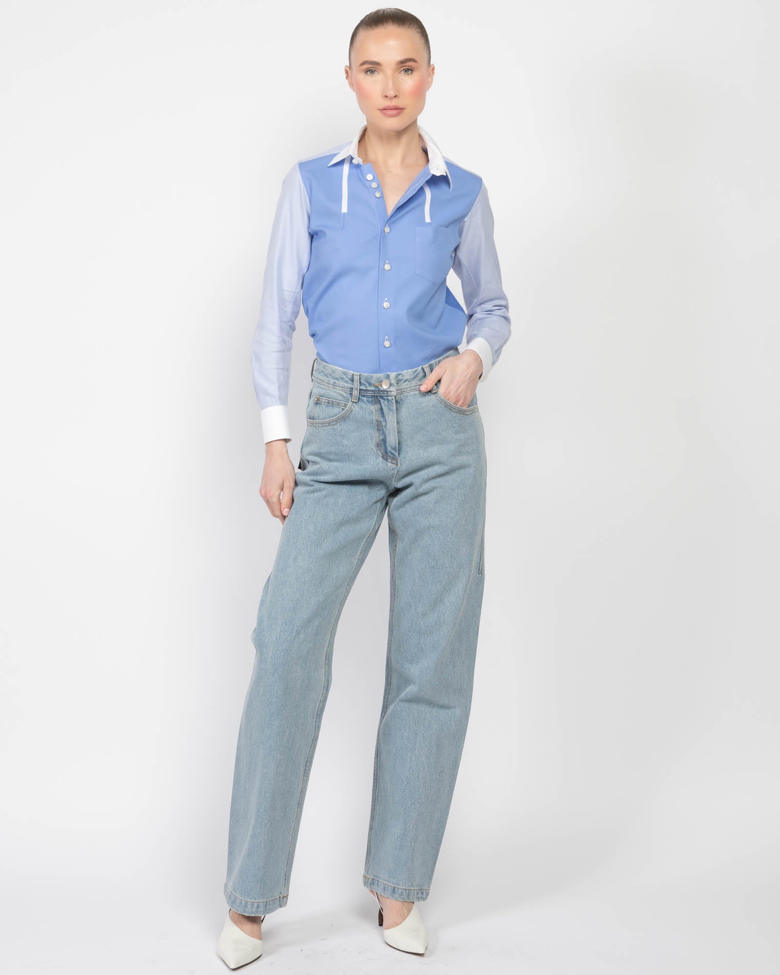 Chemise asymétrique