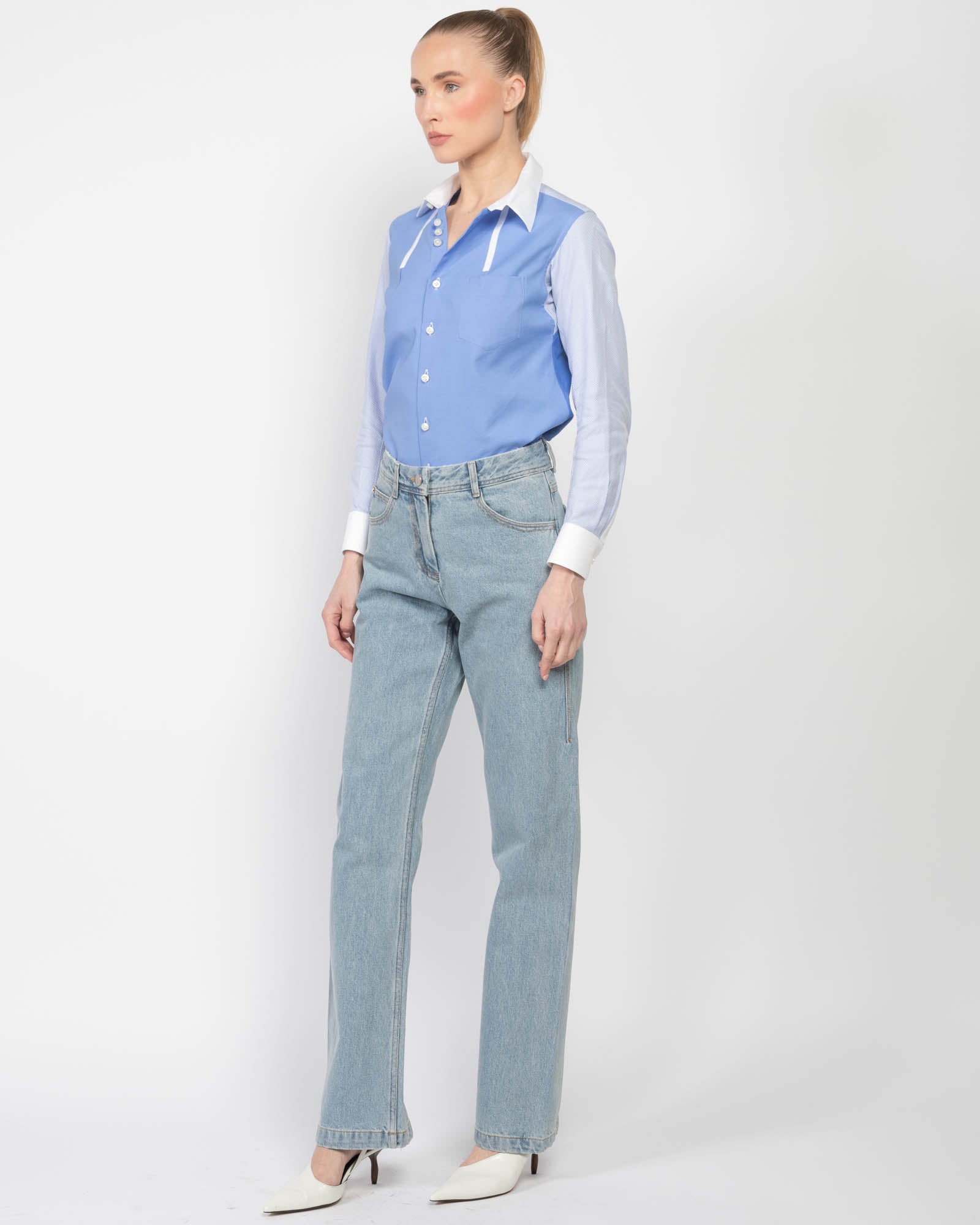Chemise asymétrique