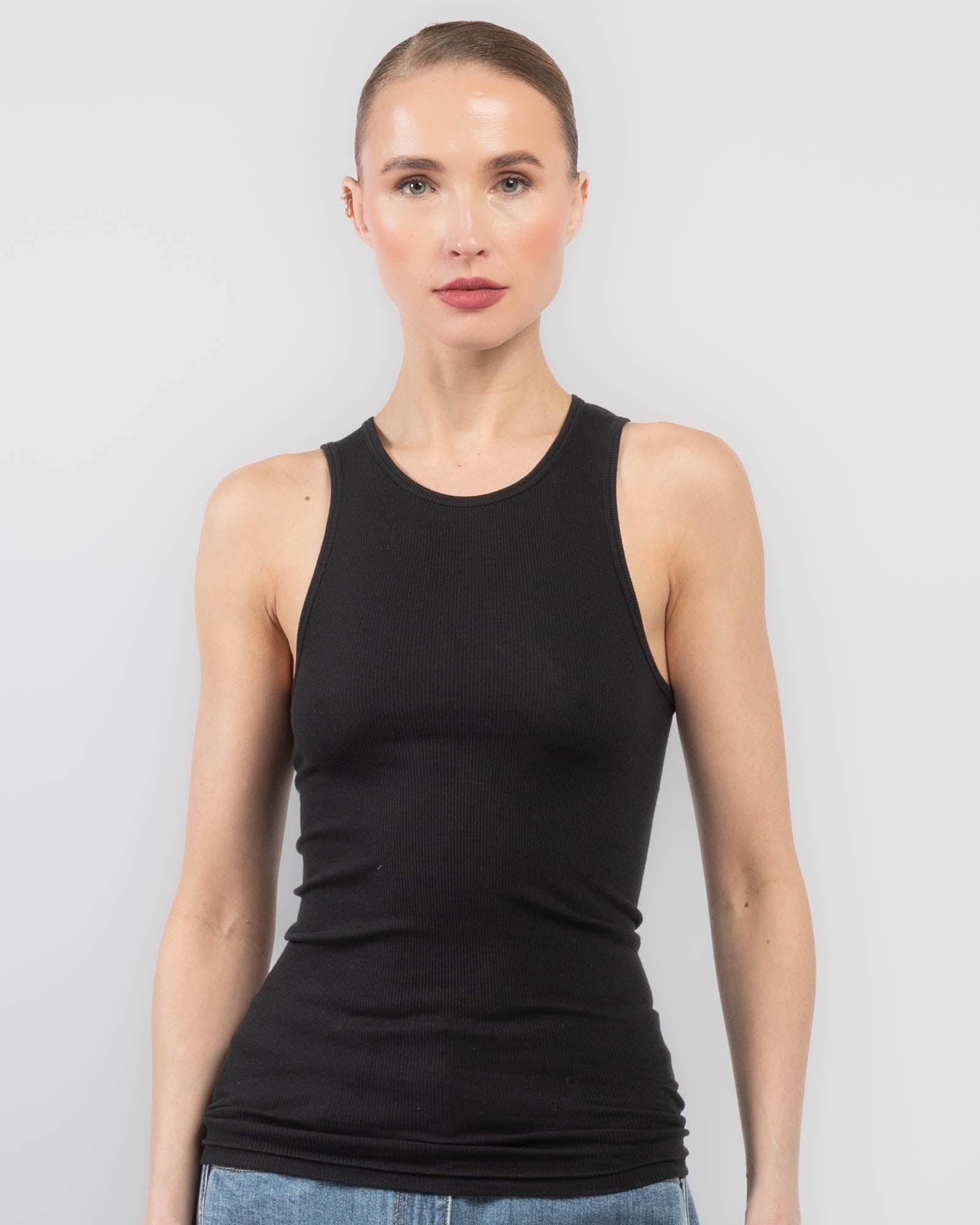 Circular Rib Tank Top