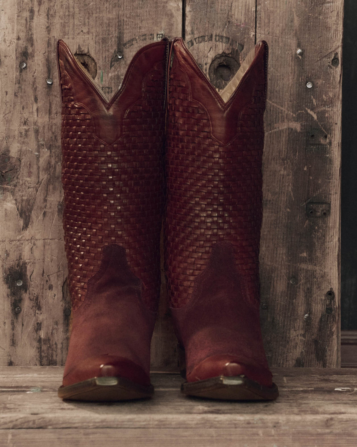 Basket Weave Boot