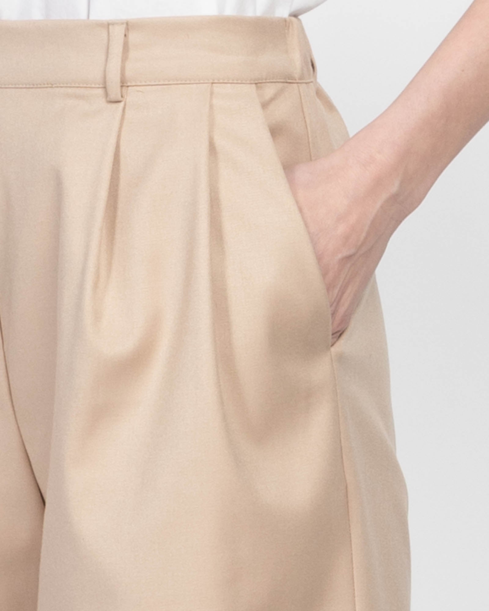 Lennon Pleated Shorts