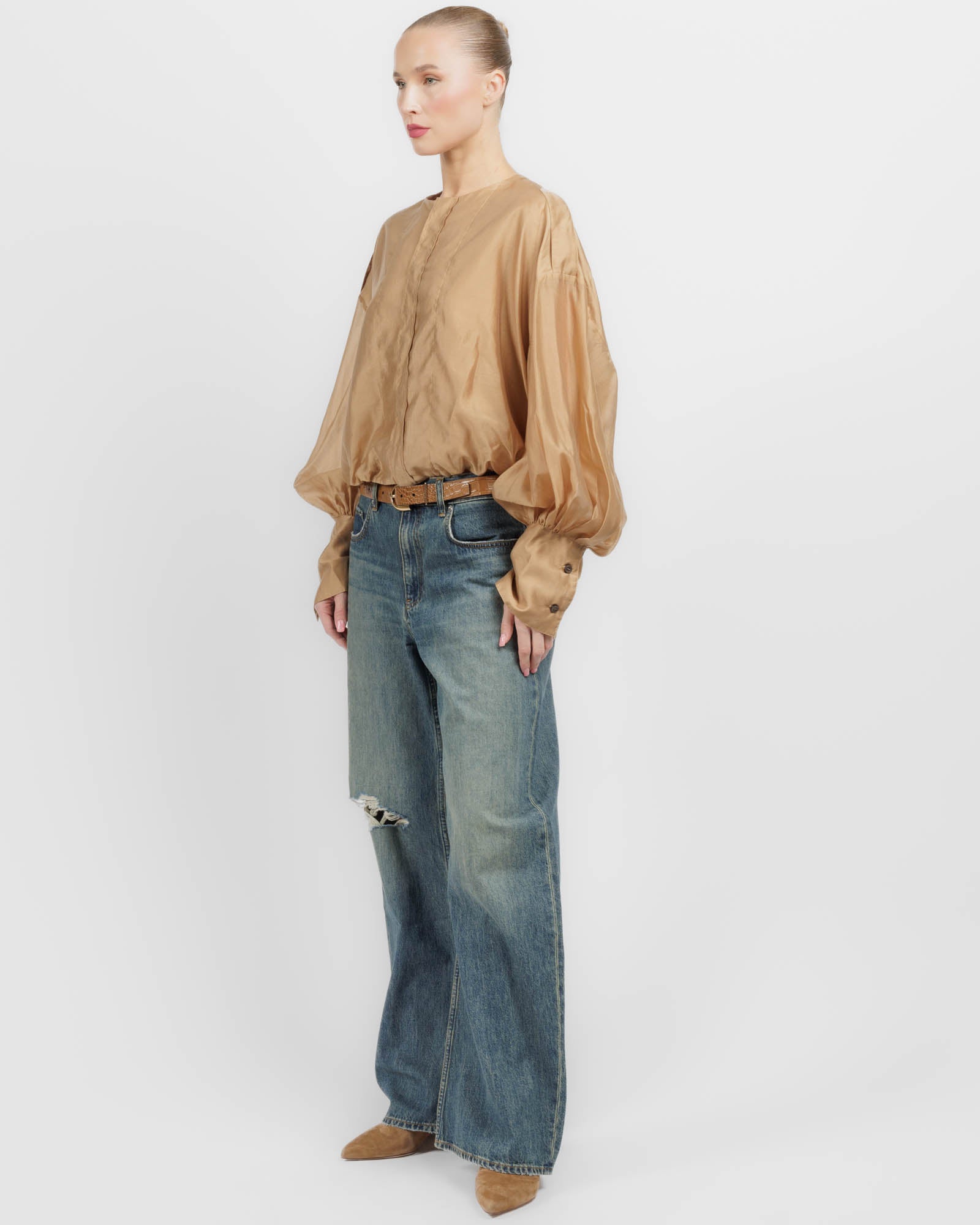 Diana Mussola Blouse