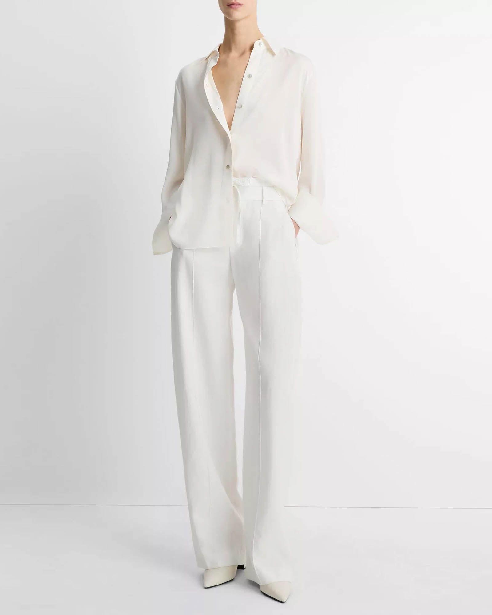 Long Sleeve Button Down Blouse