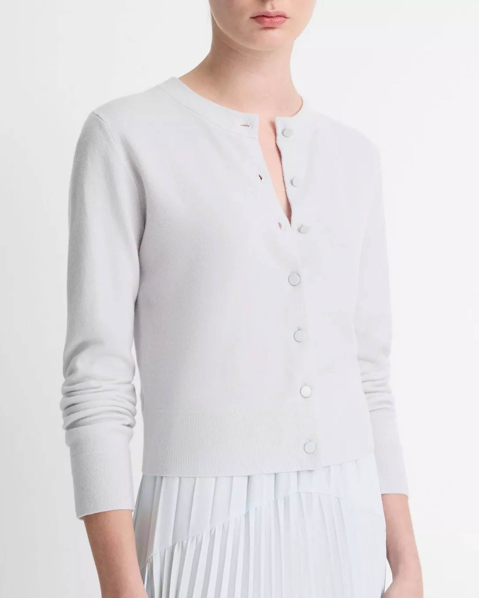 Cardigan demi-lune à pointes