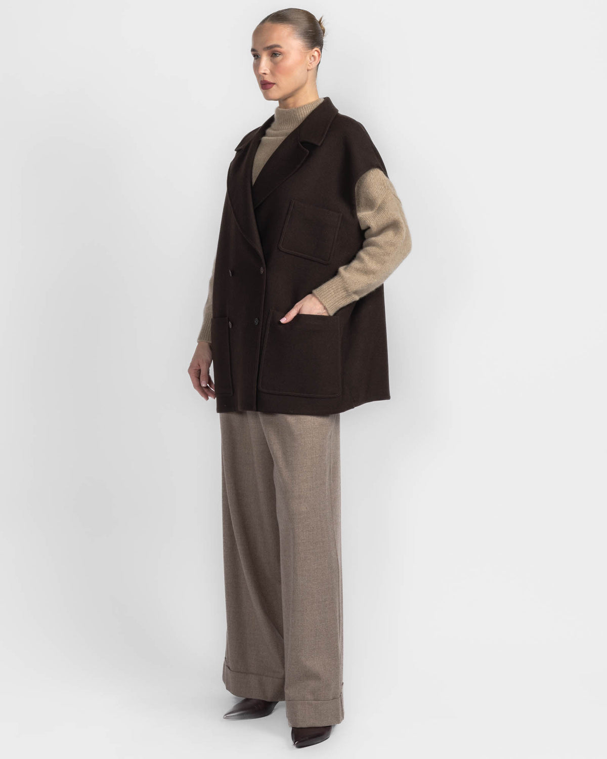 Double Breasted Gilet