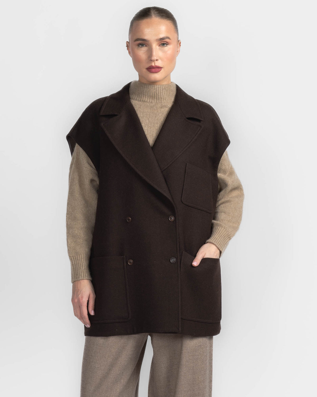 Double Breasted Gilet