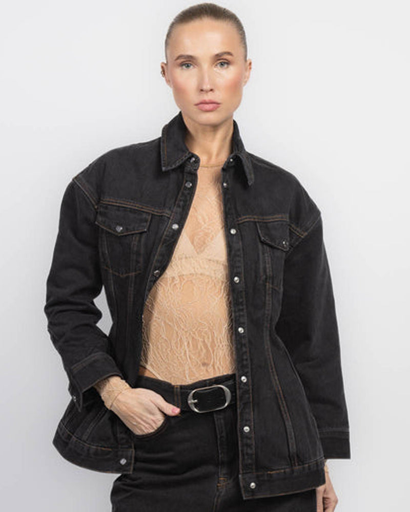 Denim Contour Jacket