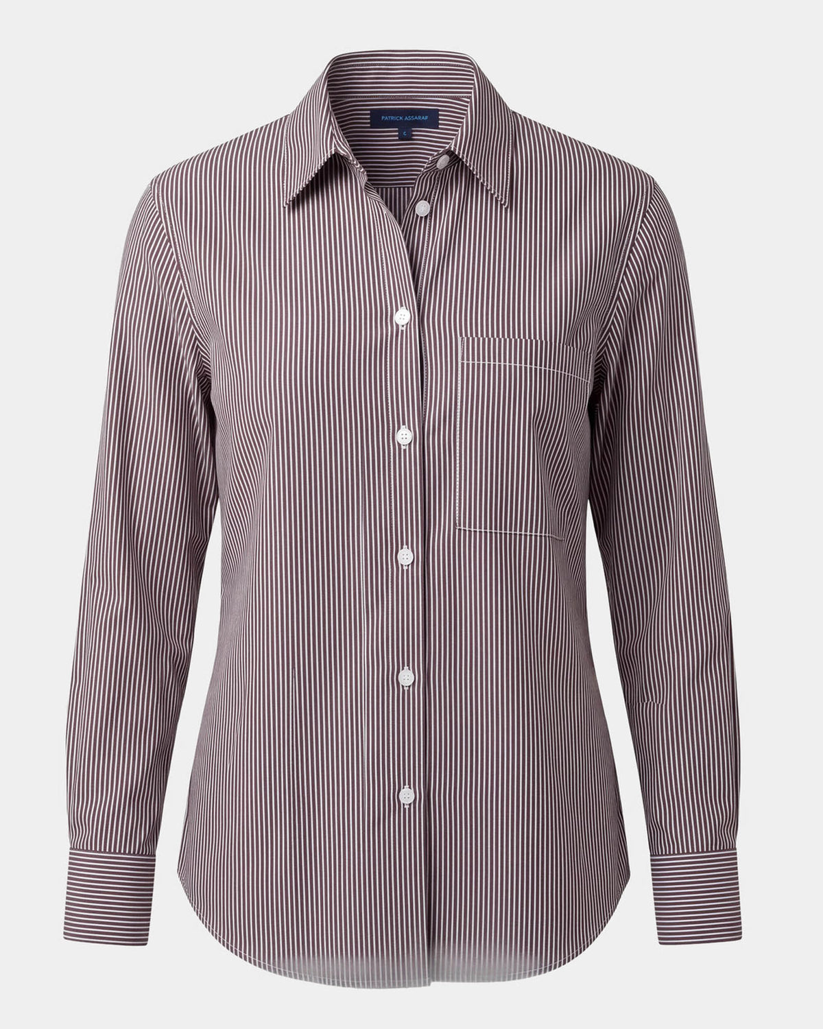 Long Sleeve Bf Pocket Shirt