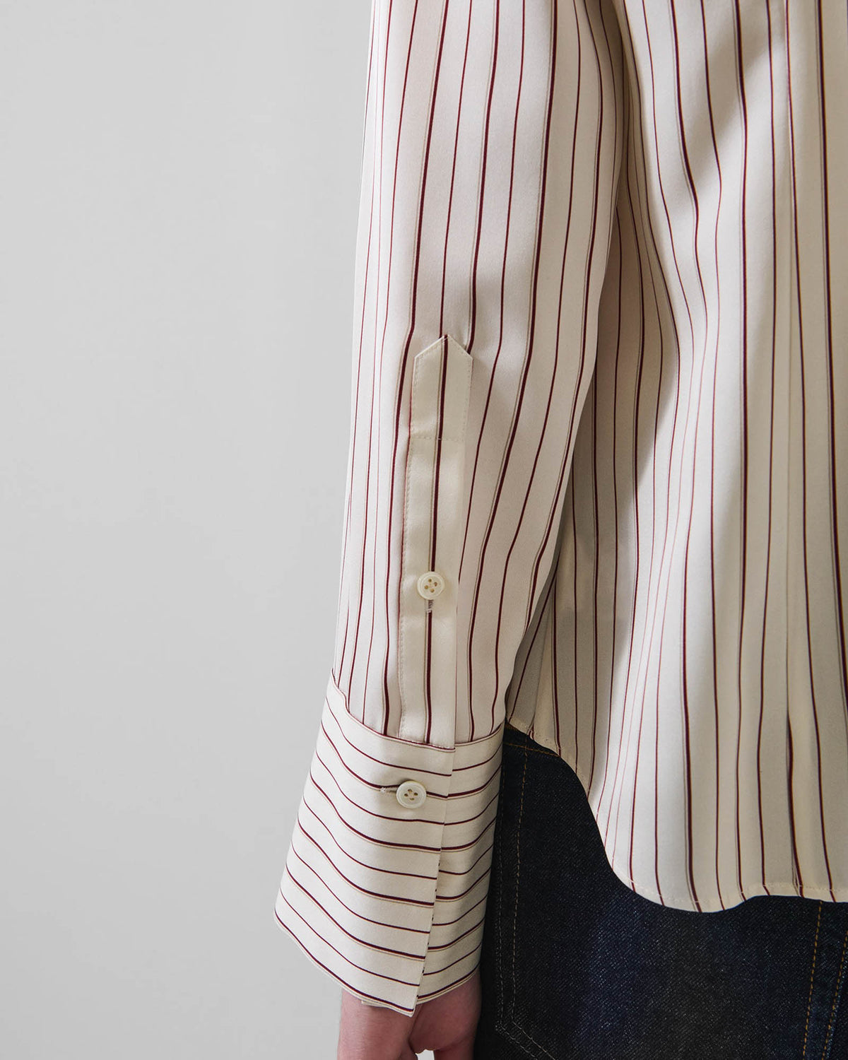 Long Sleeve Silk Shirt