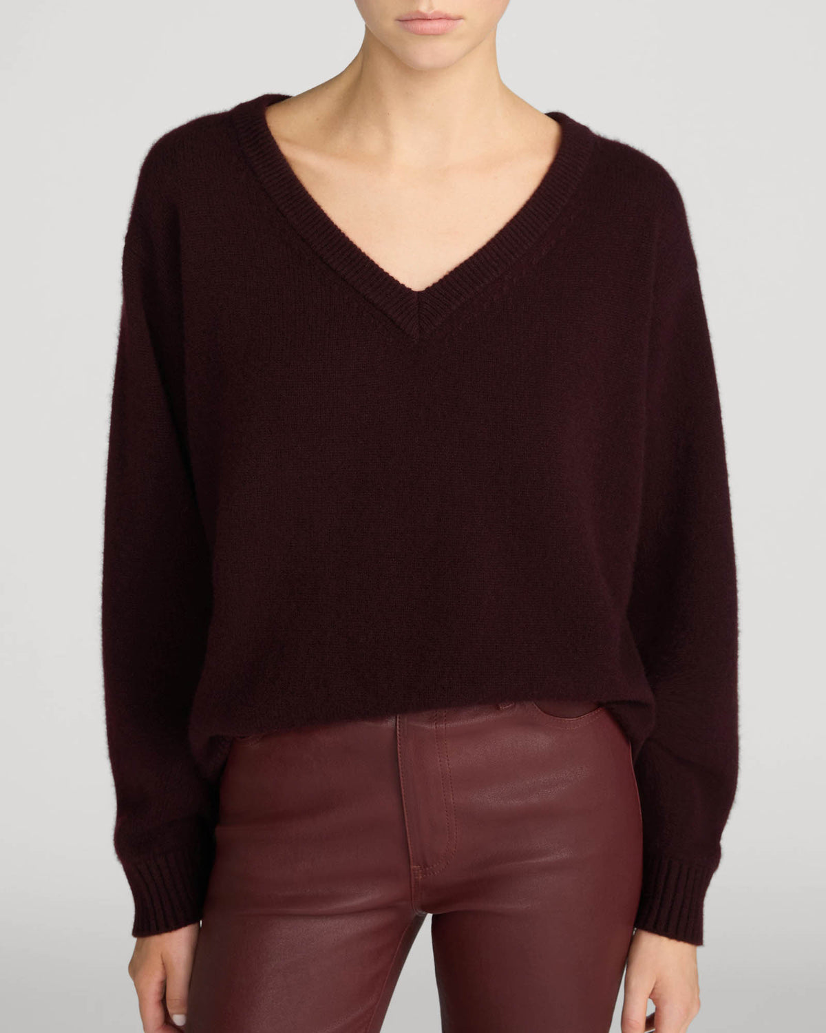 Cashmere V Sweater