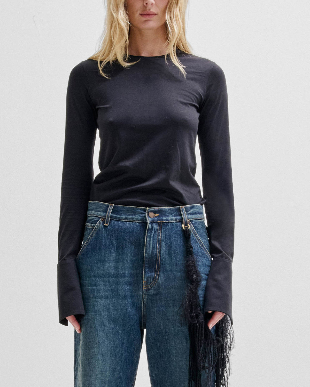 Nora Shirt Cuff Top