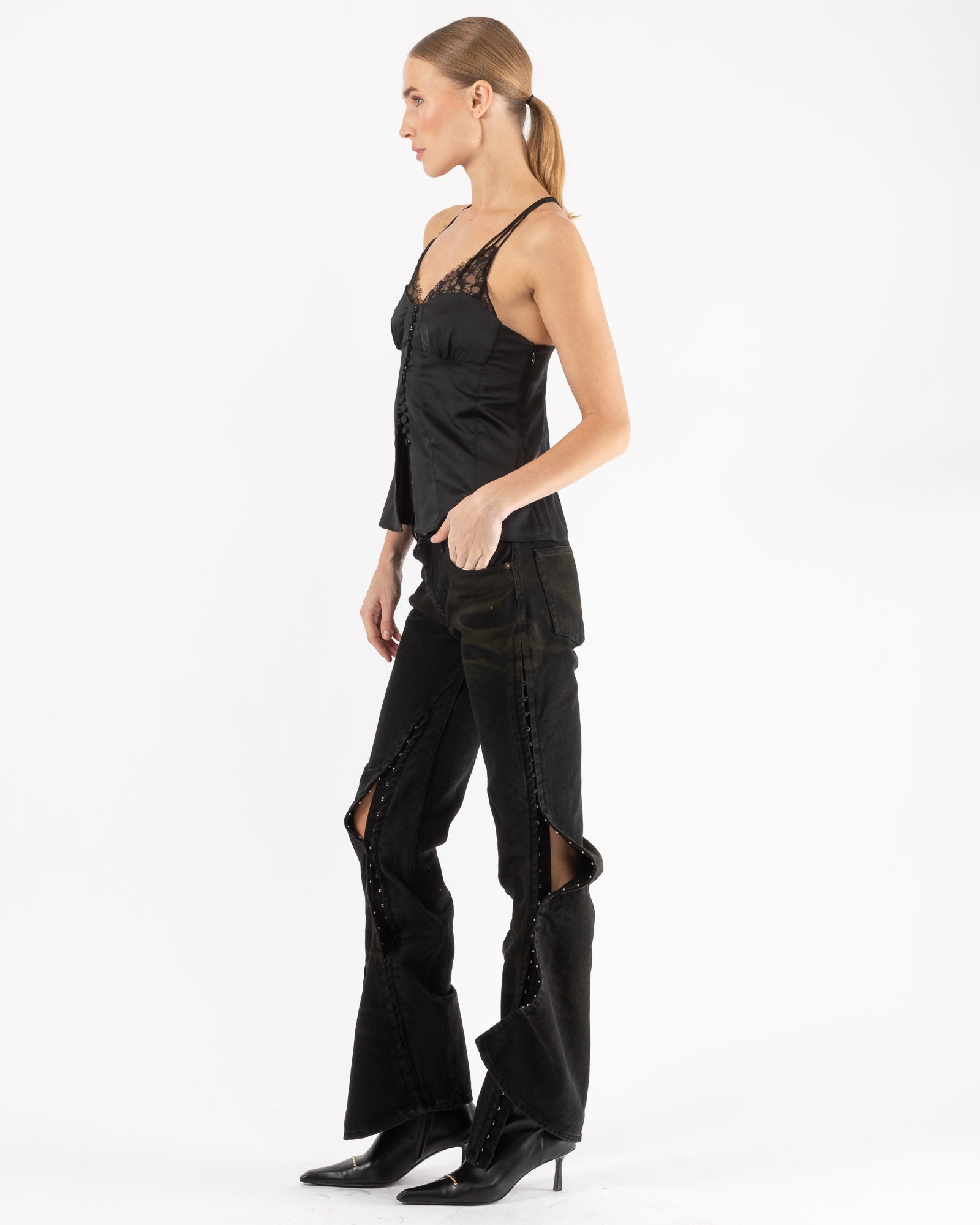 Hook & Eye Slim Jeans