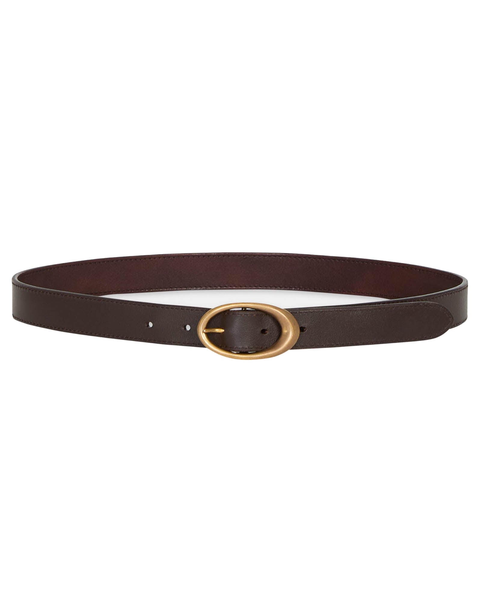 Narrow Belt in Leather