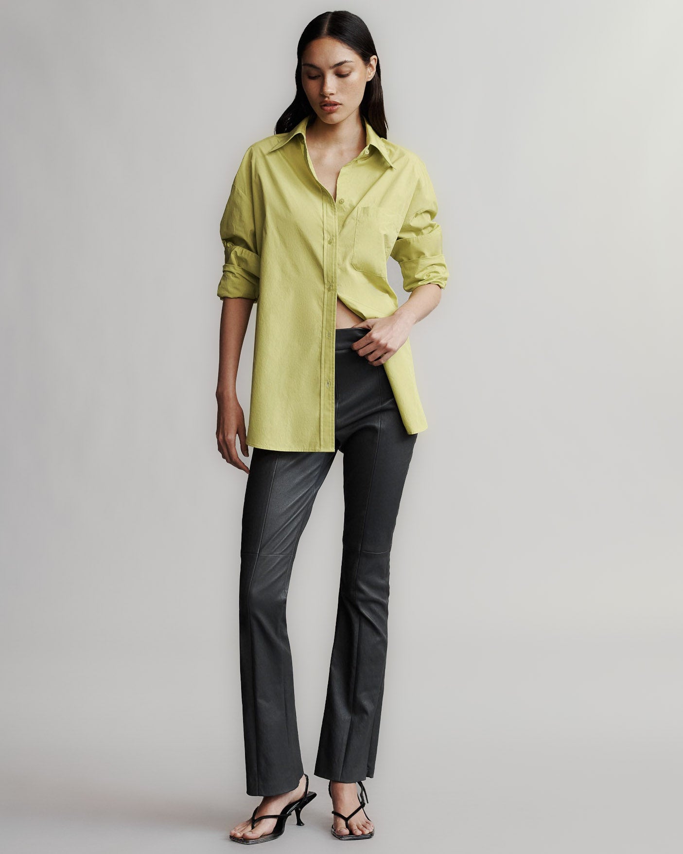 Pantalon en cuir Skinny Love