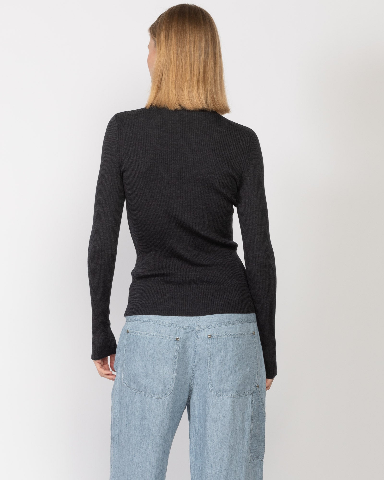 Knit Turtleneck Sweater