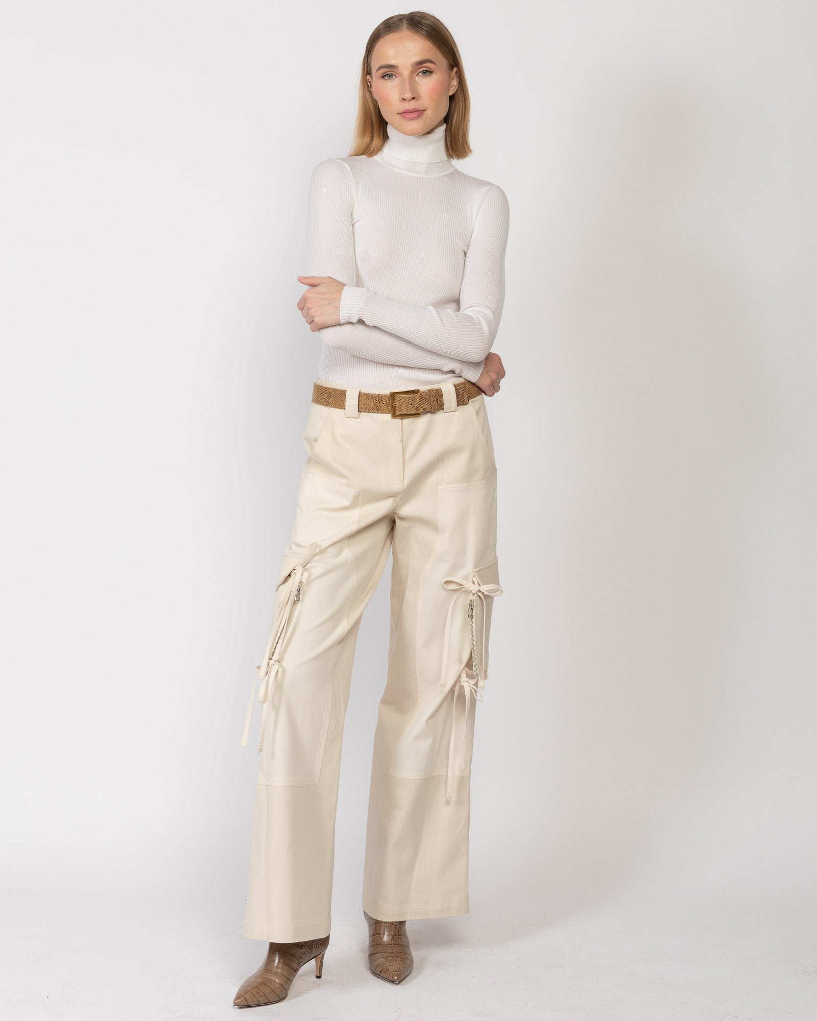 Knit Turtleneck Sweater