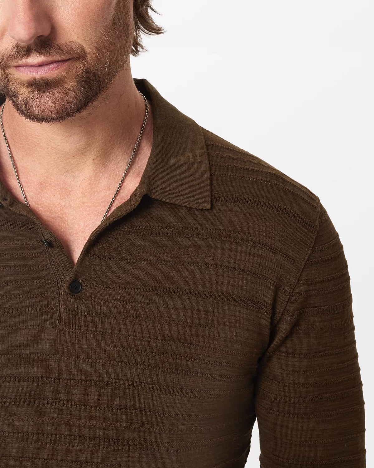 Hughs Long Sleeve Polo