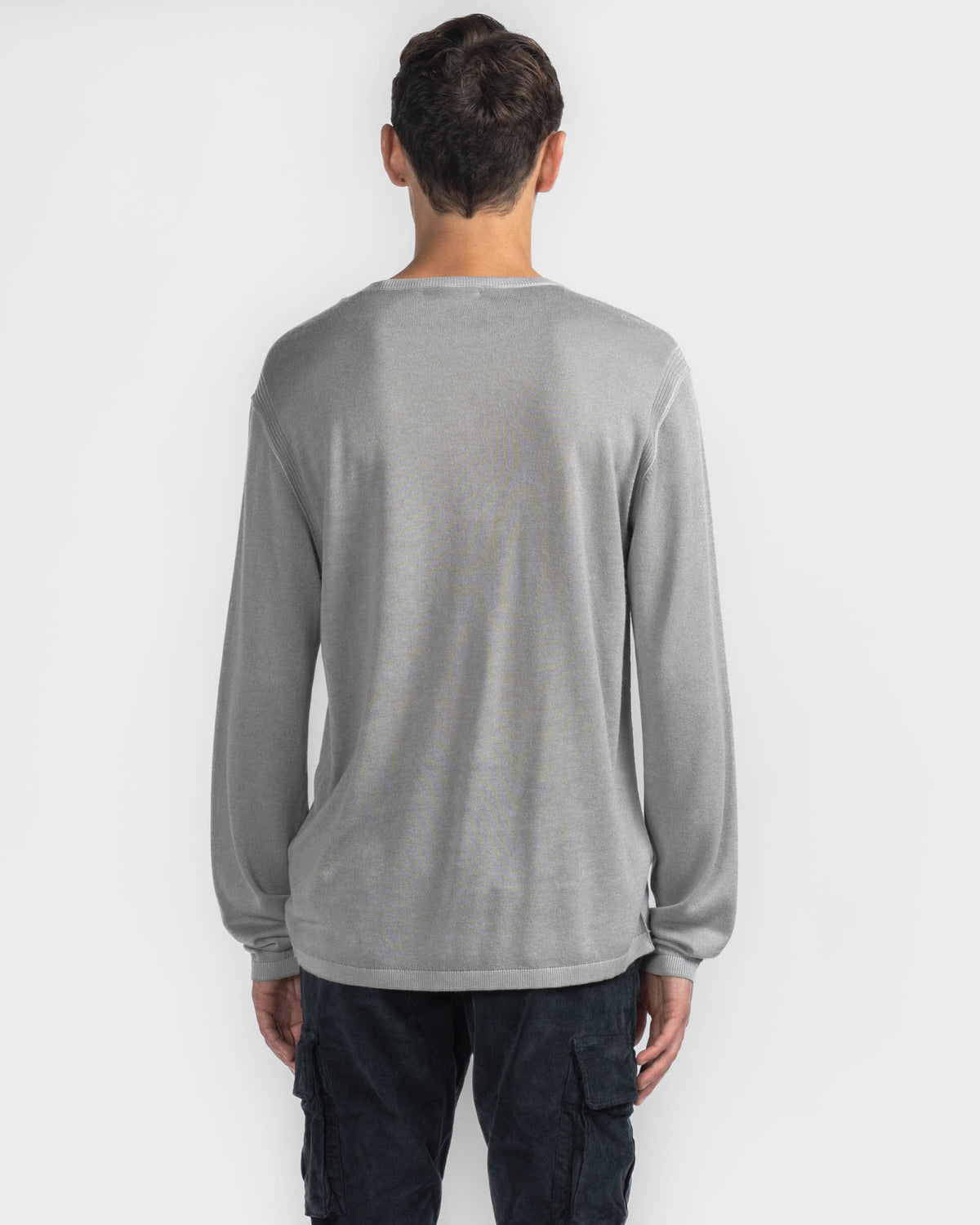Reverse Print Crewneck