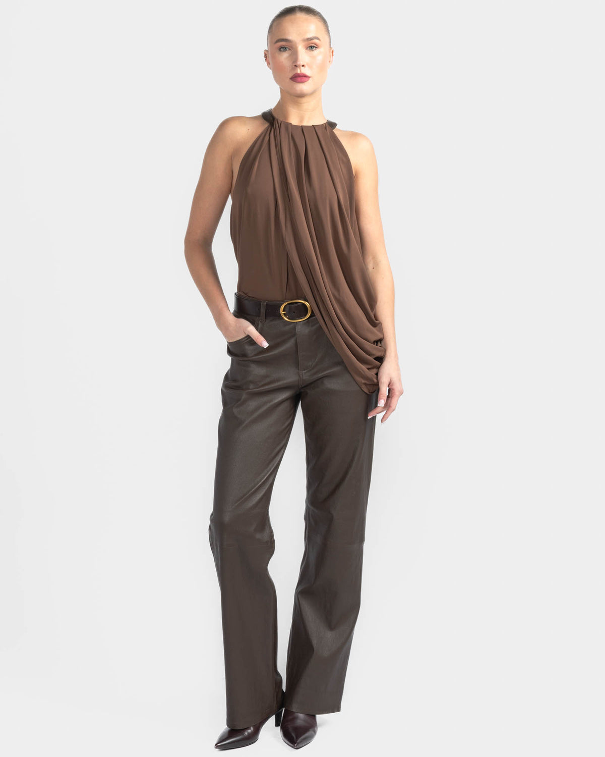 Drape Halter Top