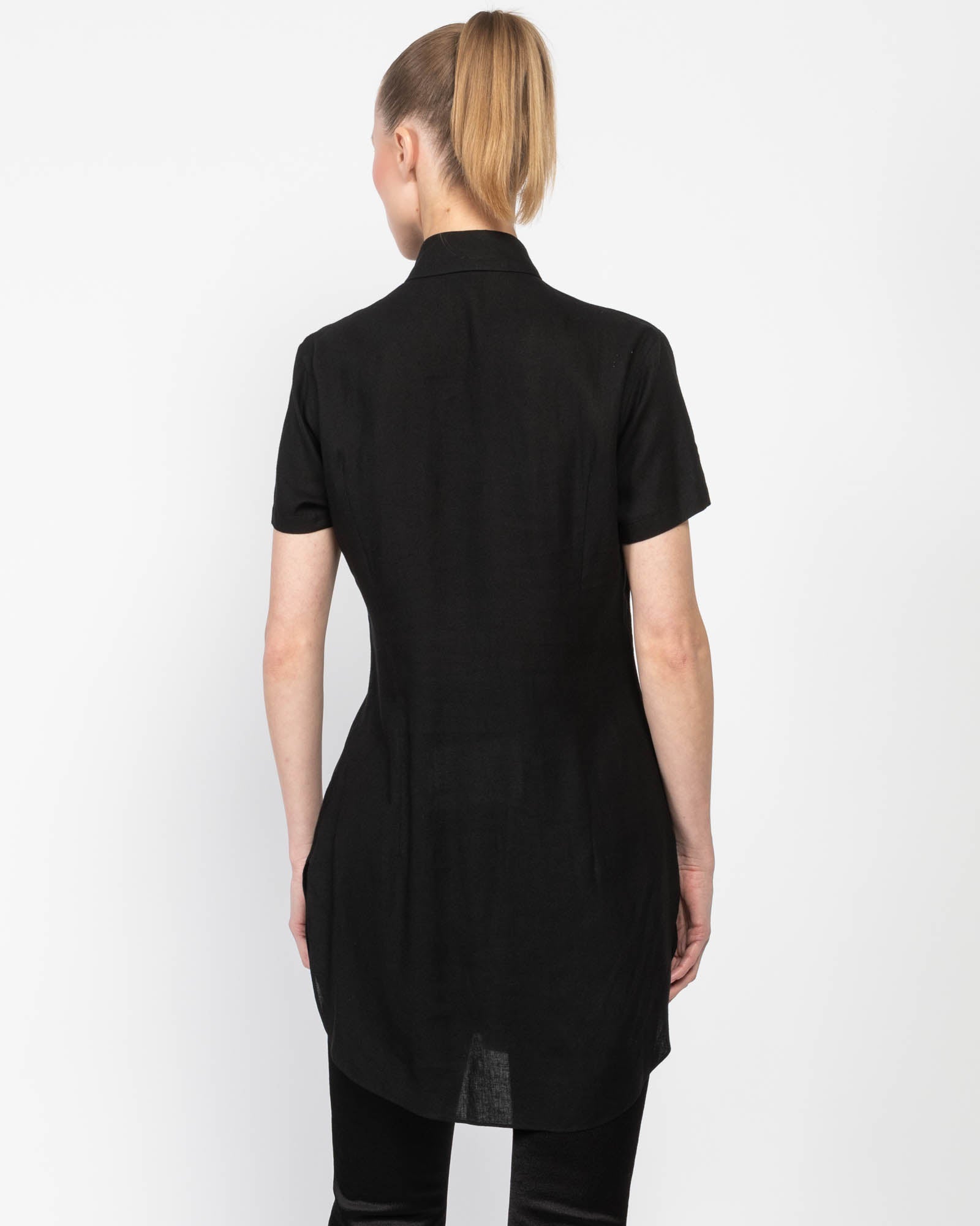 U-Shirt With Cloth On Left