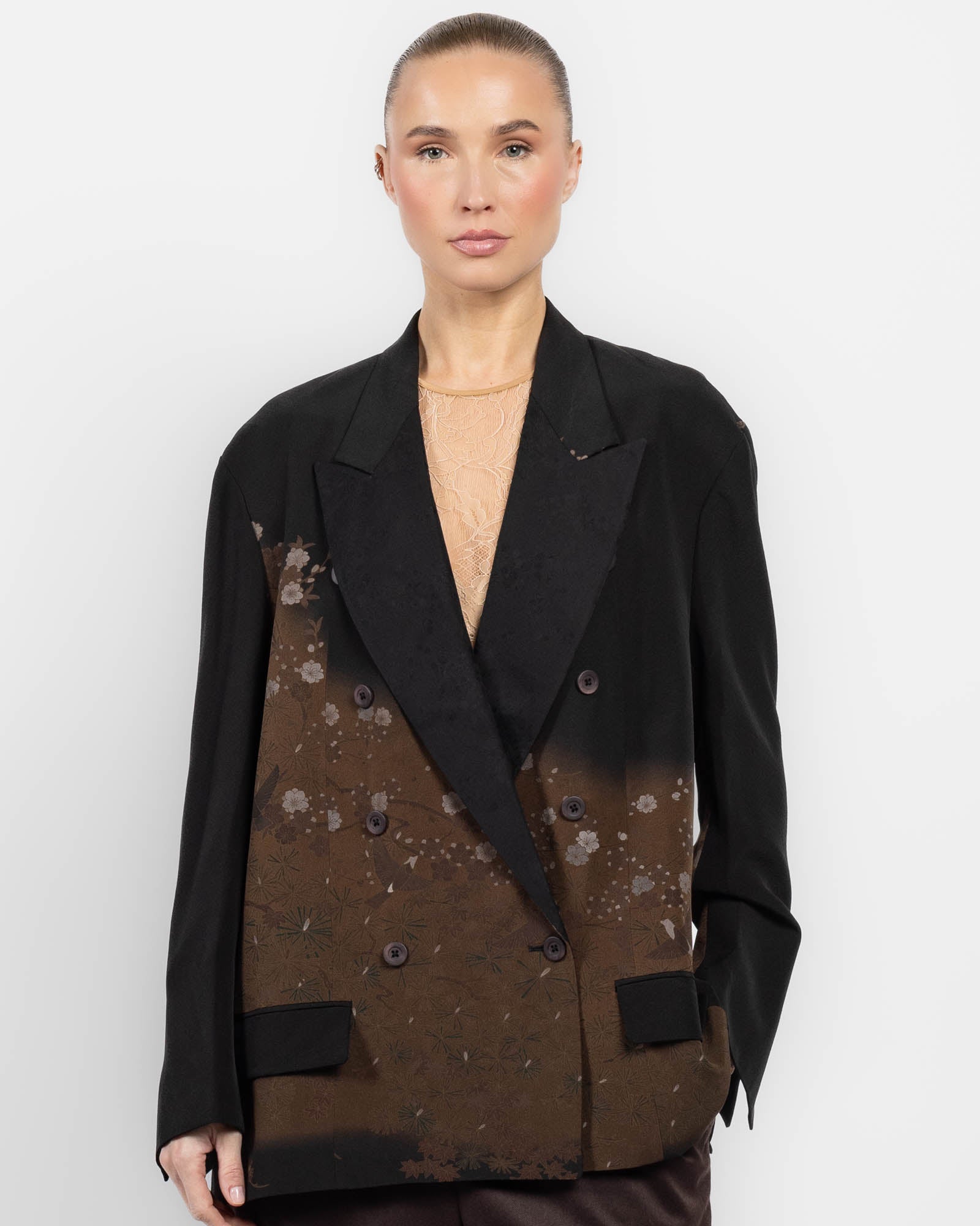 Veste croisée oversize
