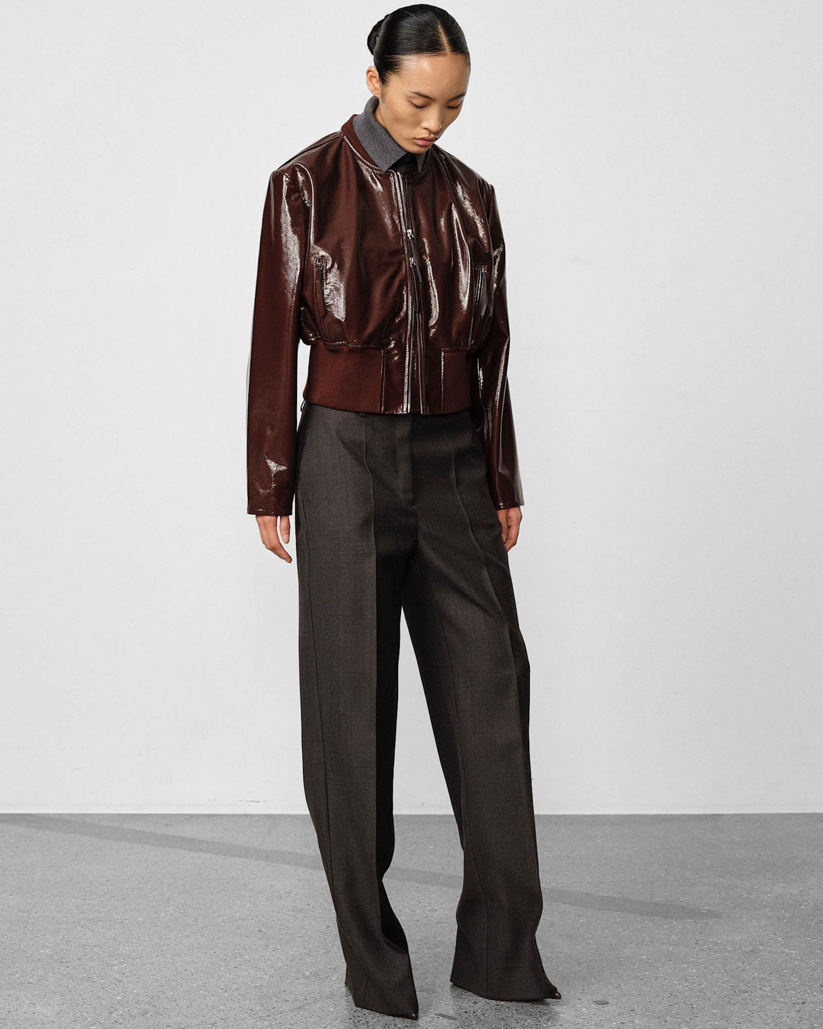 Heather Bomber Jacket