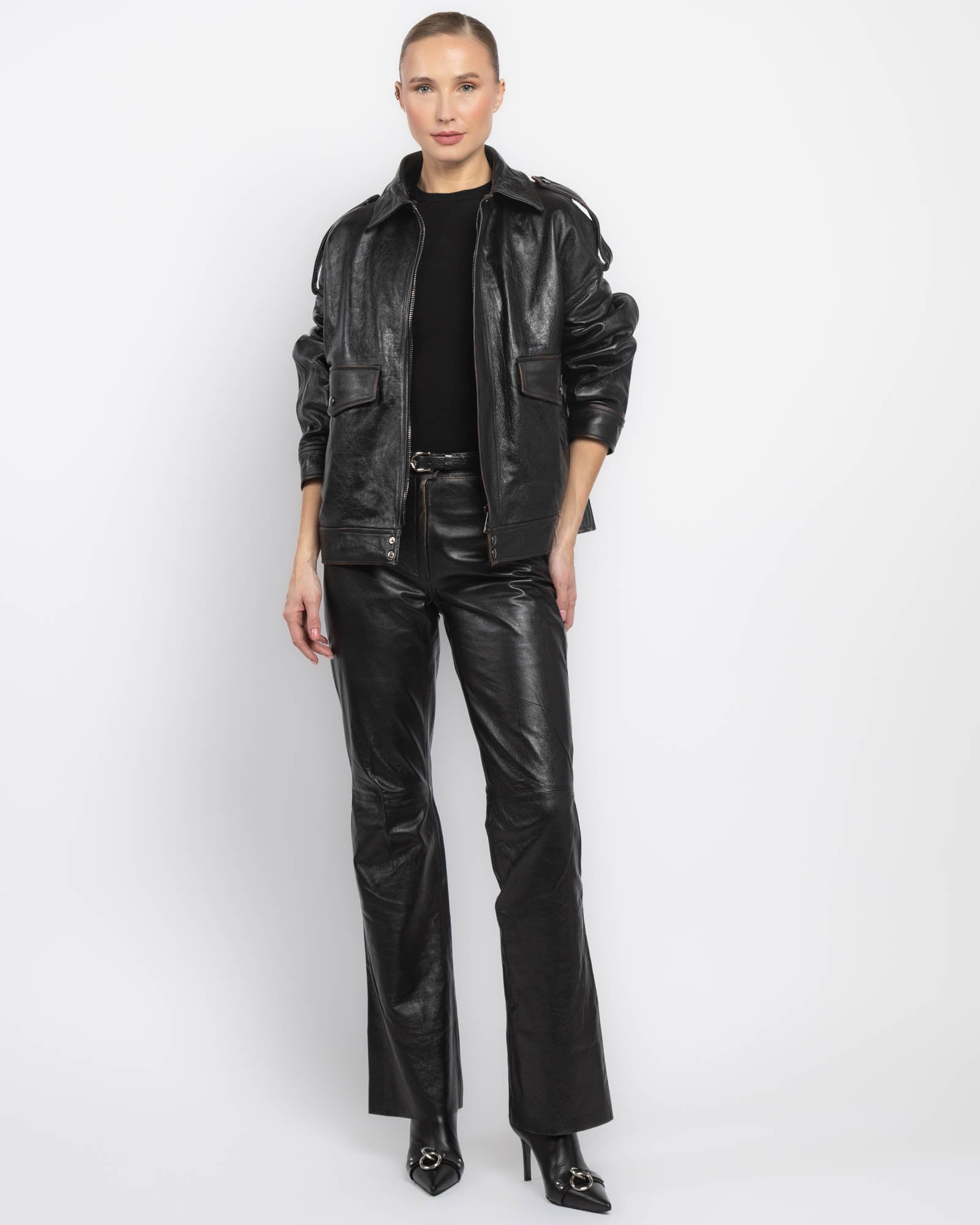 Giorgio Brato X Jade Jacket With Fur