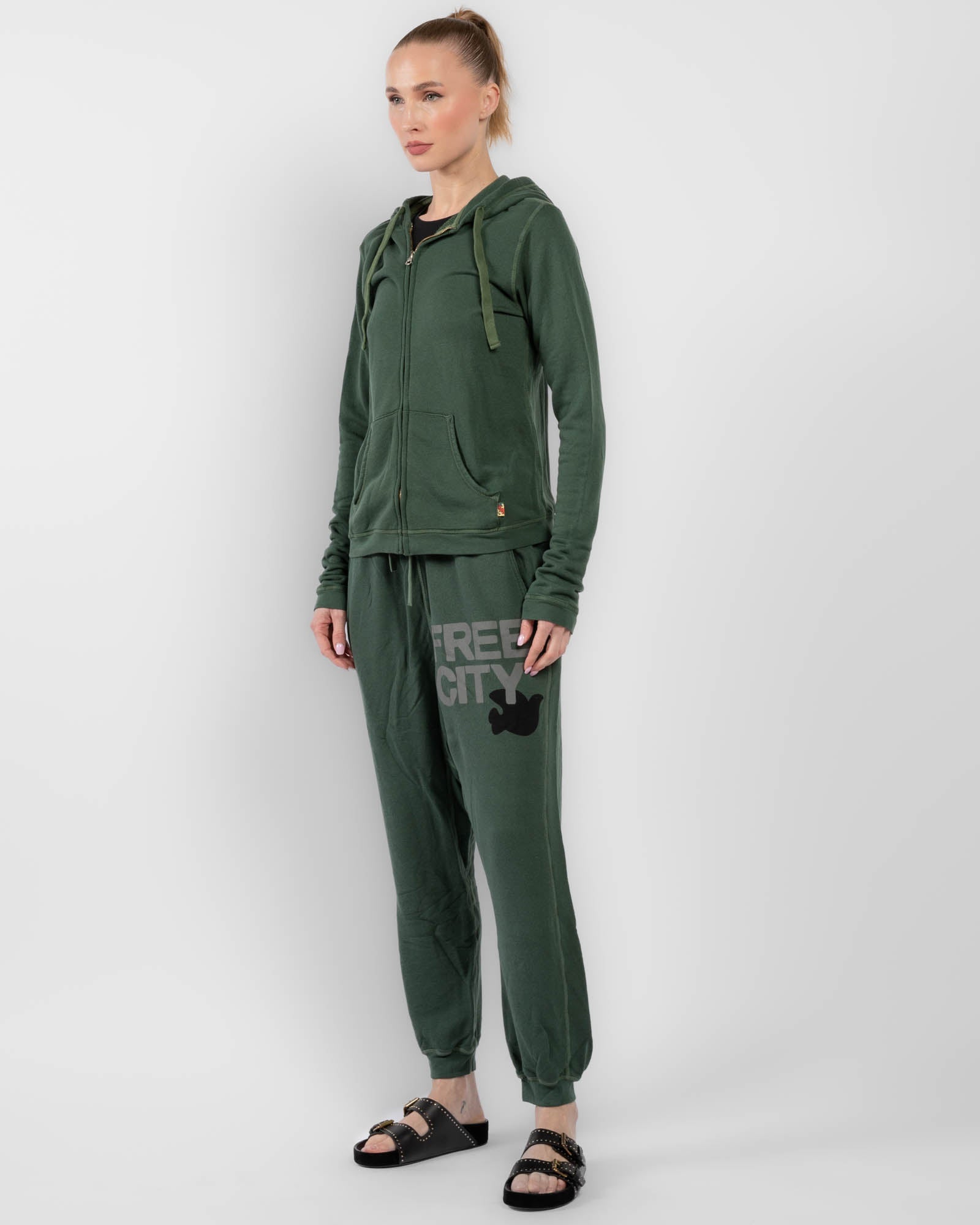 Sweat à capuche zippé Superfluff Lux