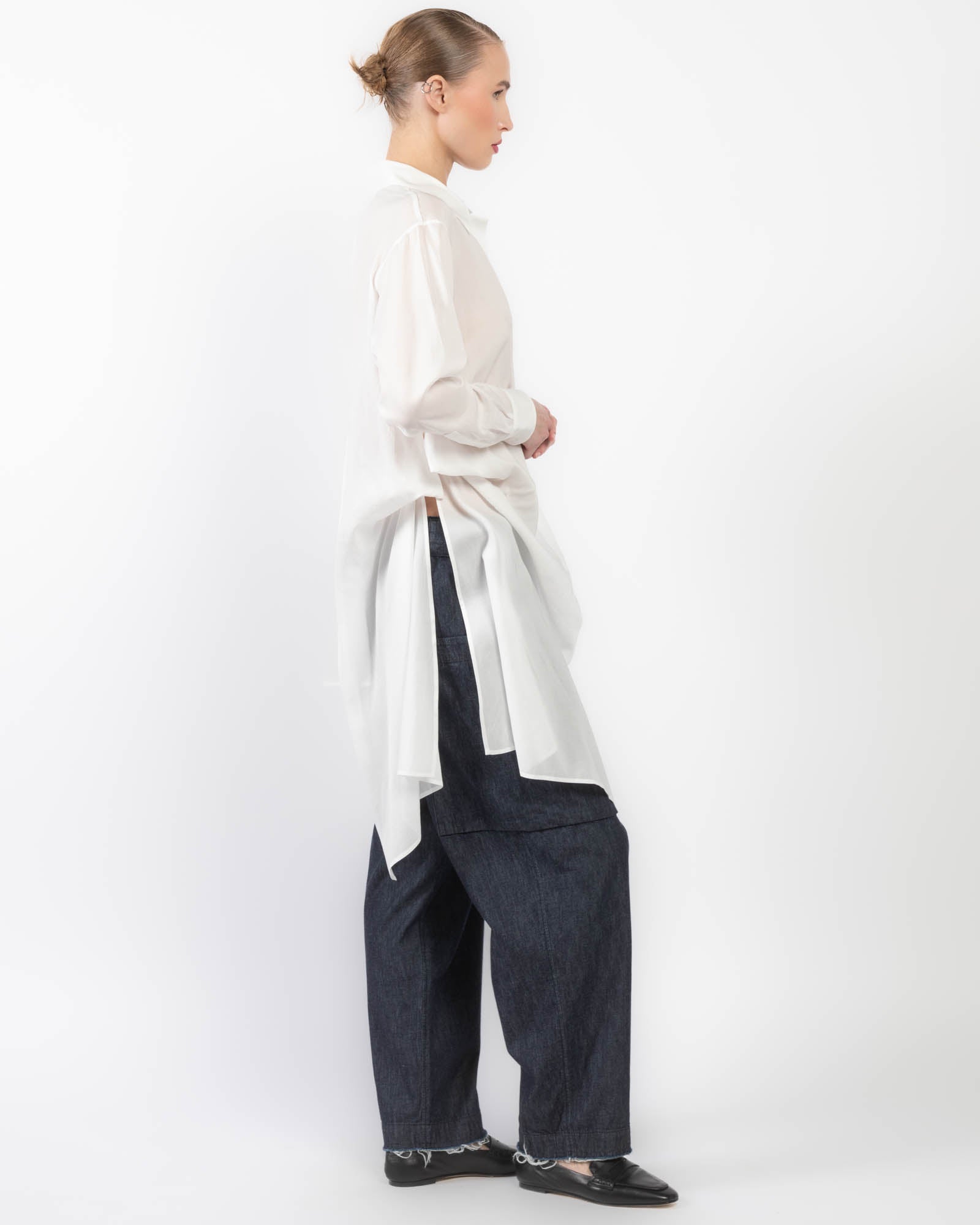 L Draped Blouse