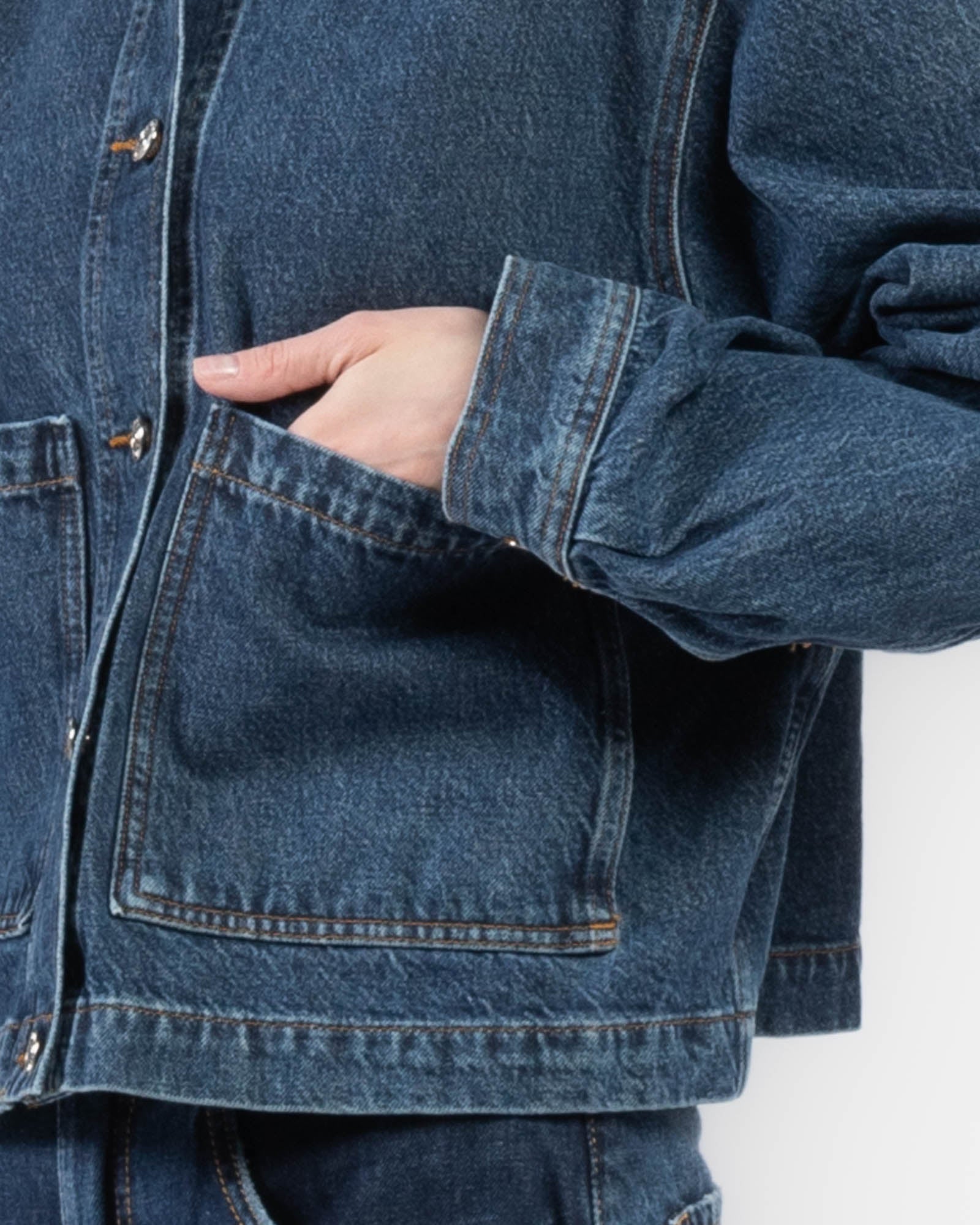 Patch Pocket Denim Jacket