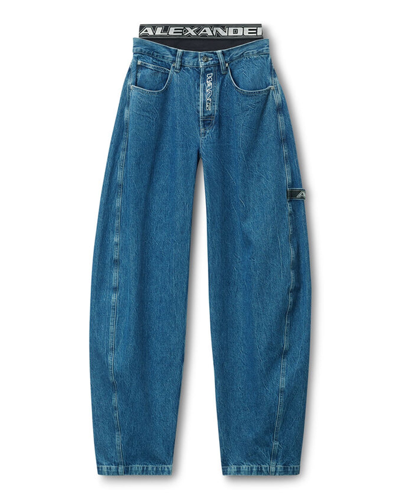 Underwear Waist Round Jeans