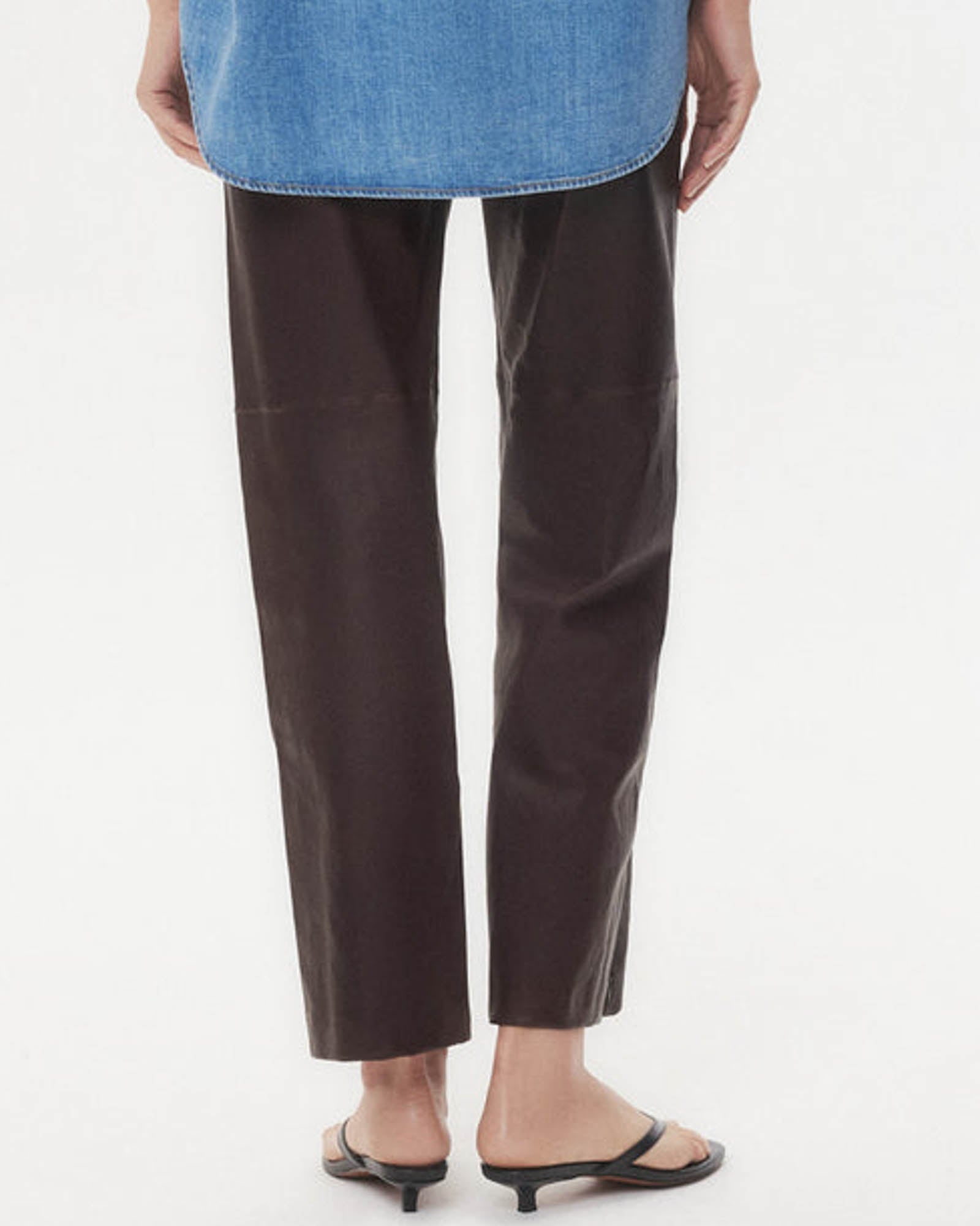 Pantalon en cuir Logan